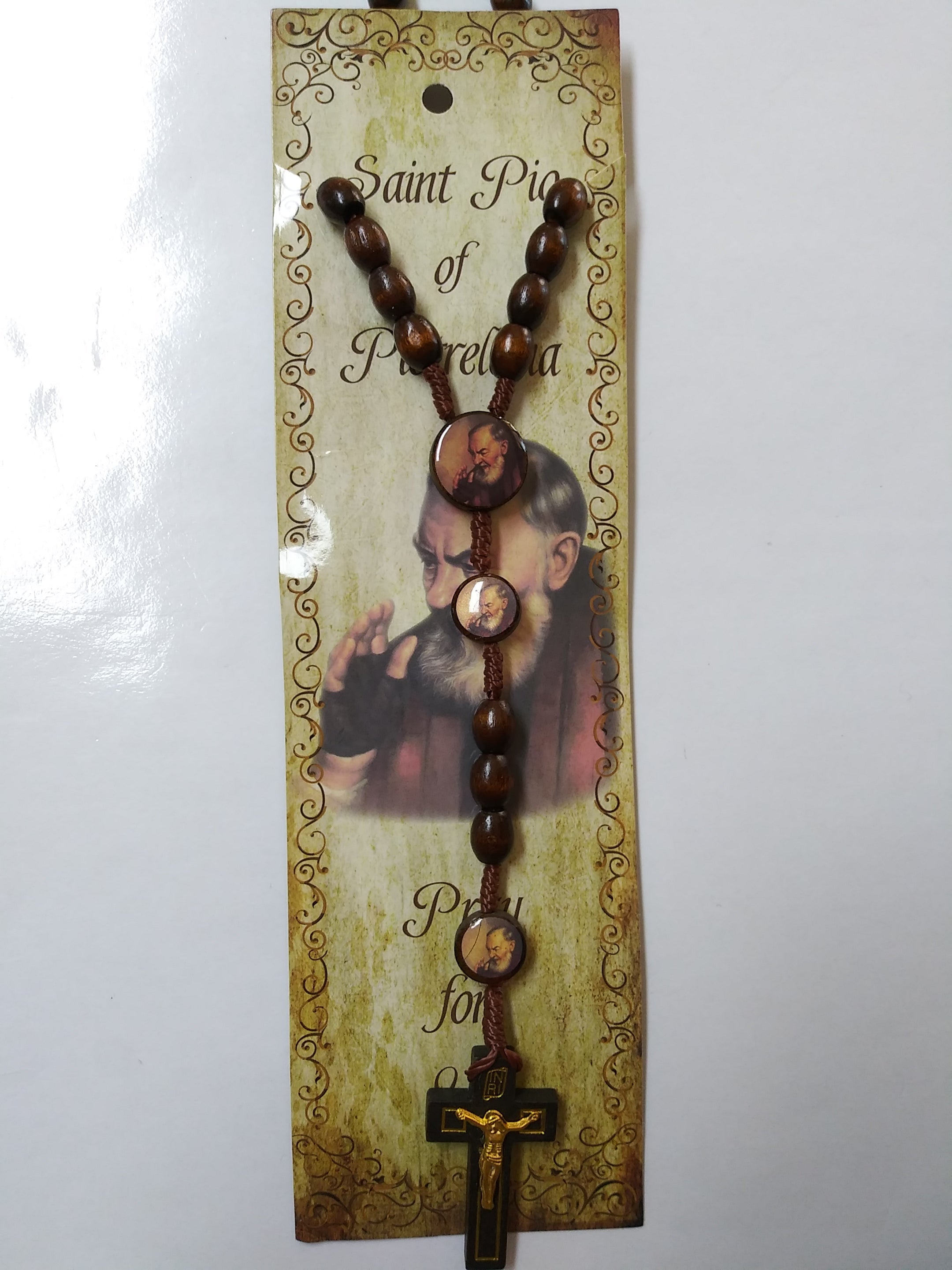 St. Pio Devotional Cord Rosary