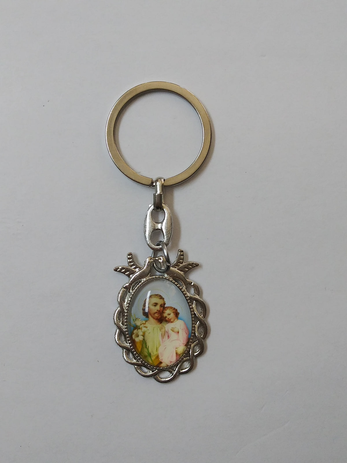 St. Joseph Doves Key Chain