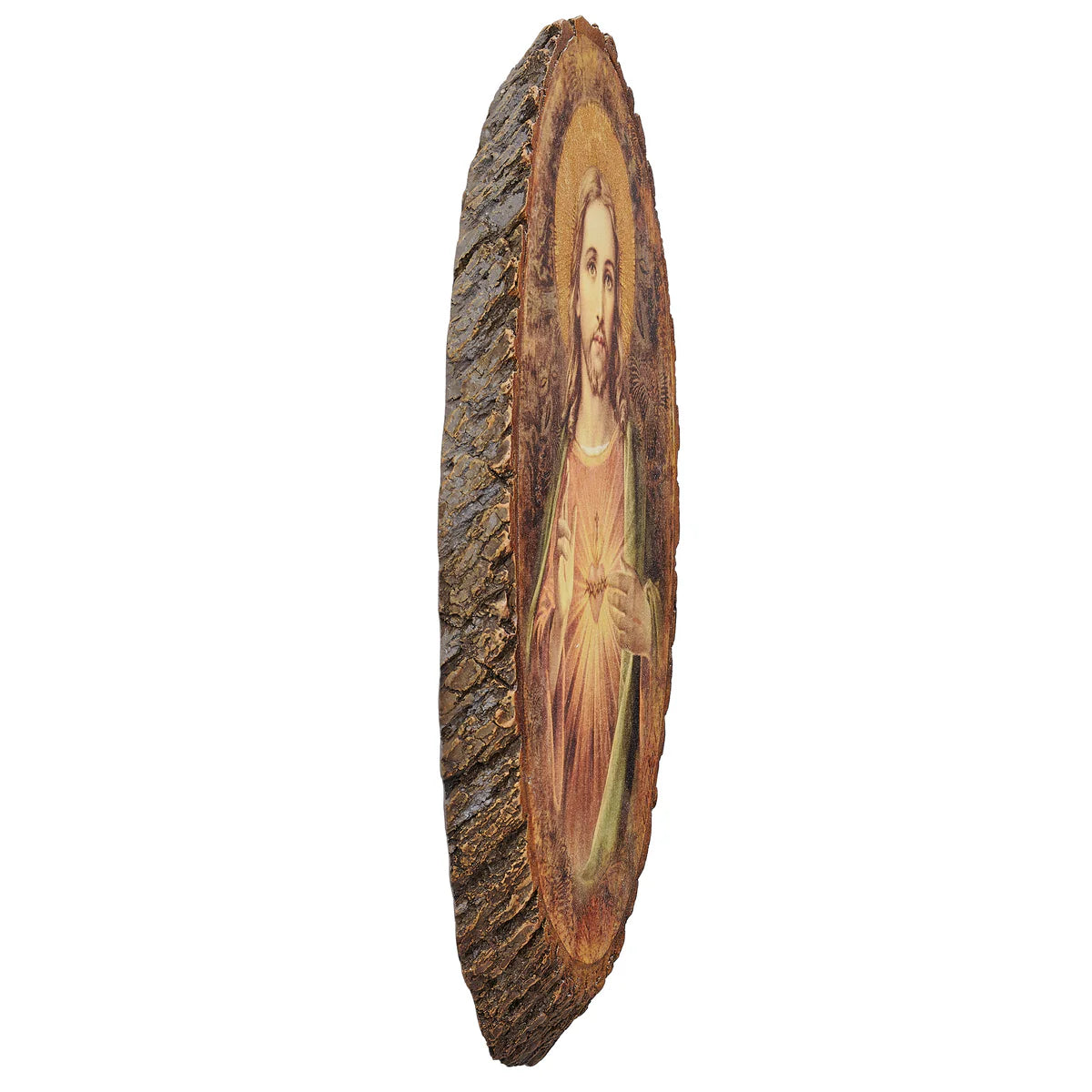 Sacred Heart Oval Wall Plaque