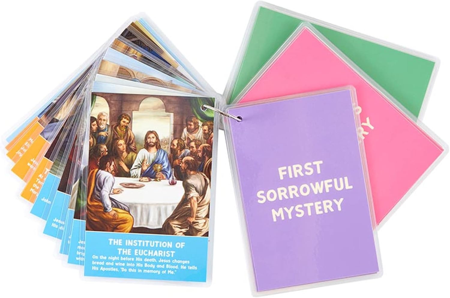 The Rosary Flip Card Set
