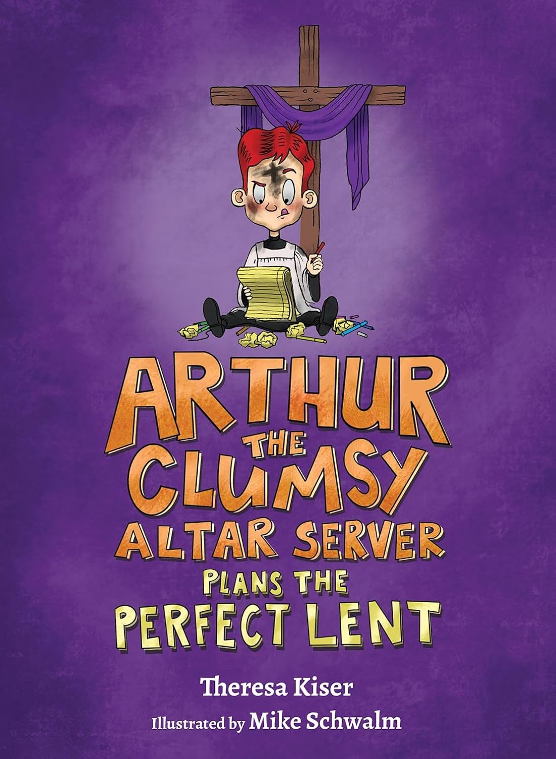 ARTHUR THE CLUMSY ALTAR SERVER PLANS THE PERFECT LENT