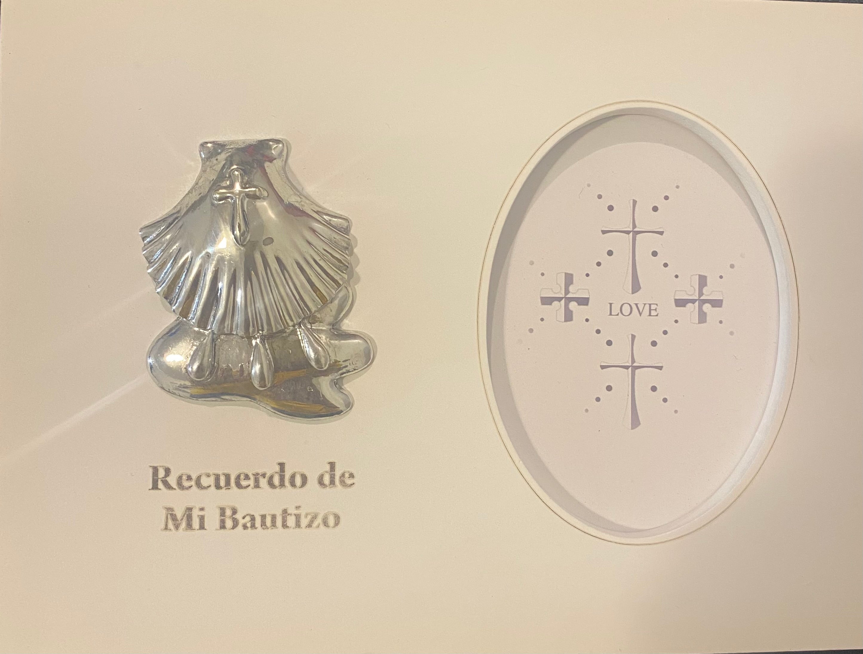 Baptism photo frame