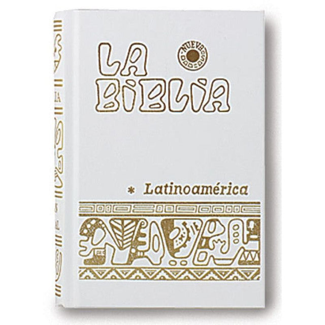La Biblia Latinoamericana bolsillo blanca no indice