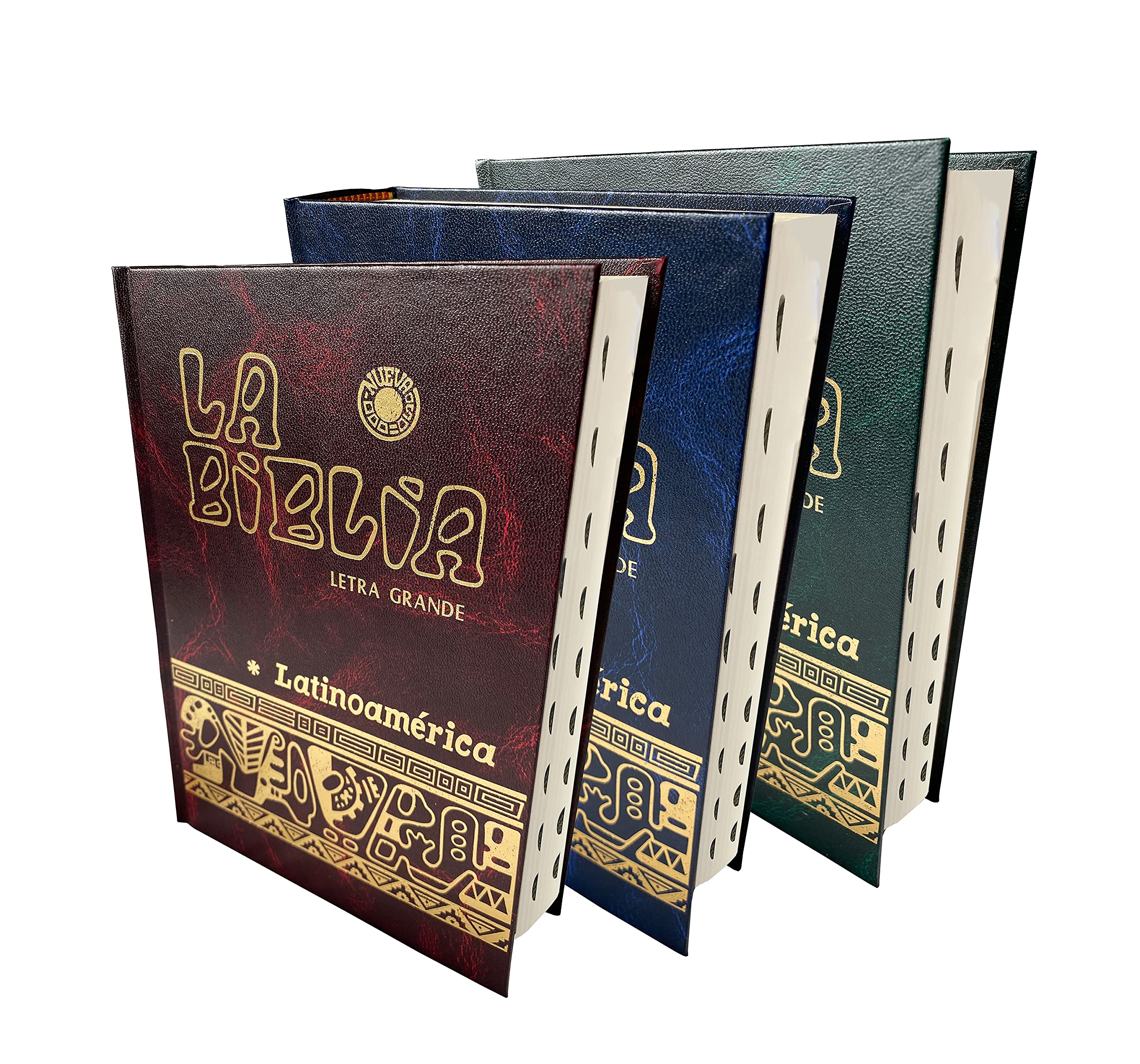 La Biblia Latinoamericana letra grande color con indice