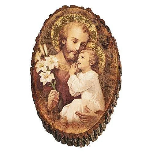 St. Joseph Oval Wall Plaque