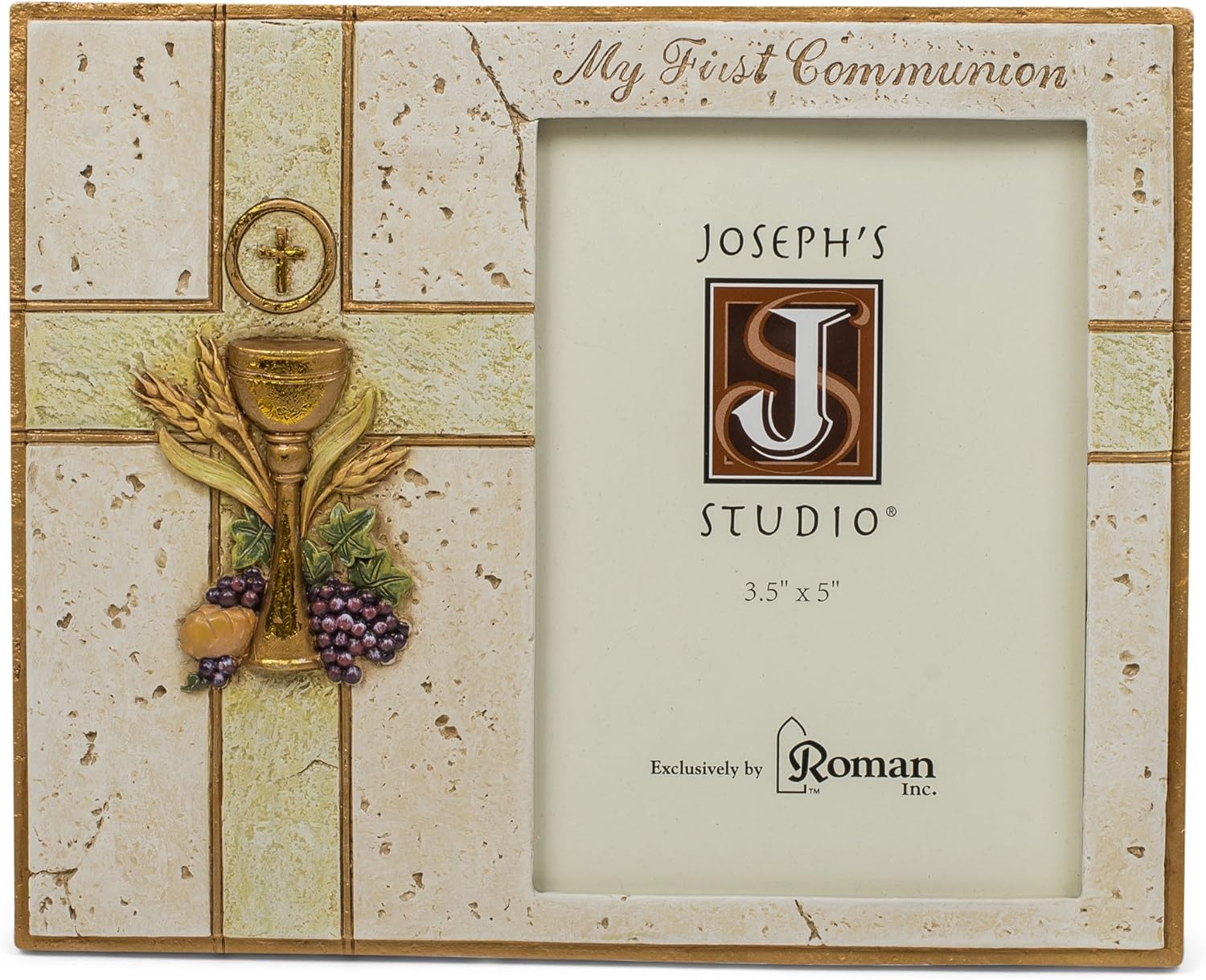 STONE FIRST COMMUNION PHOTO FRAME
