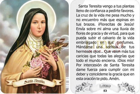 Santa Teresita Estampa Chica