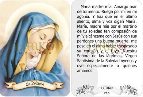 La Dolorosa Estampa Chica