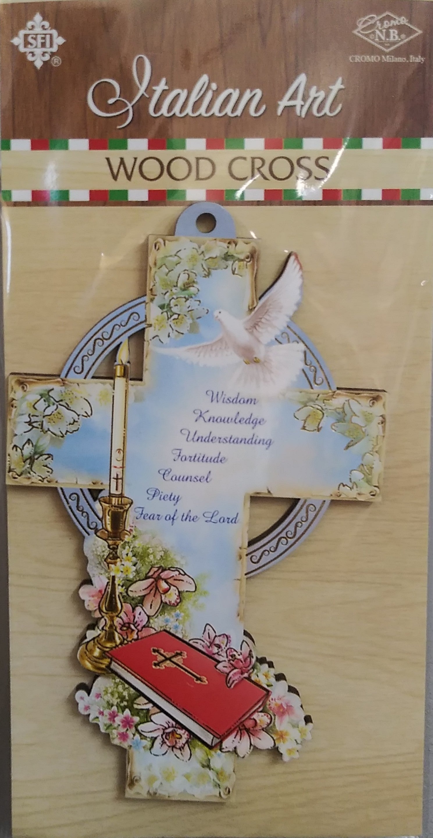 Italian Art Wood Cross