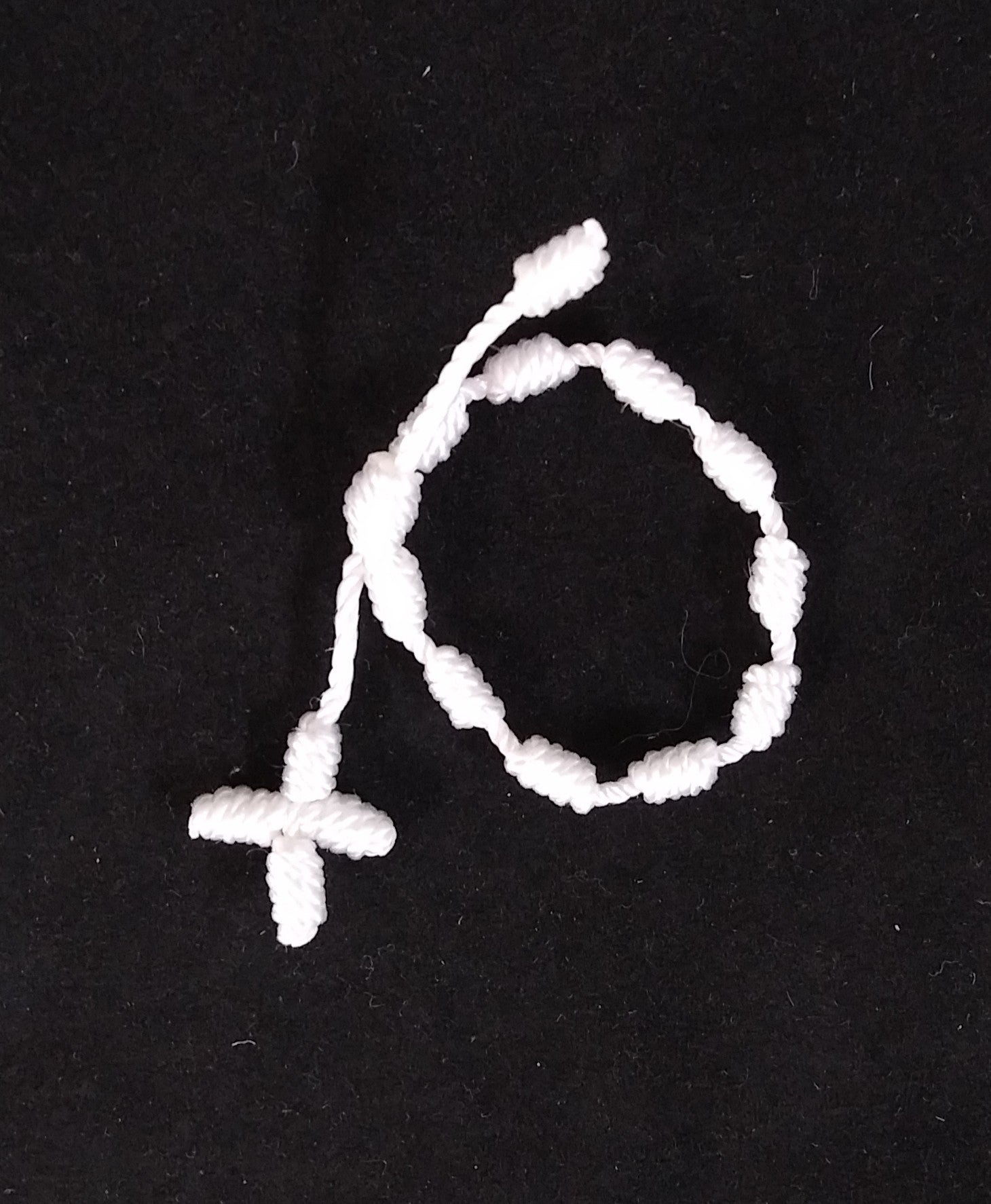 Knotted Rosary Adjustable Bracelet