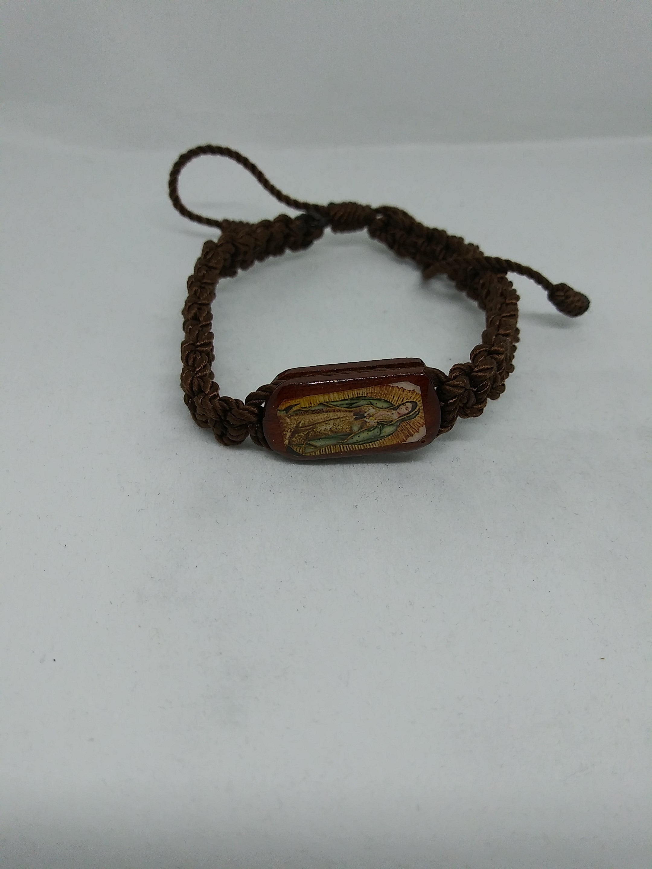 Virgen De Guadalupe Pulsera Ajustable