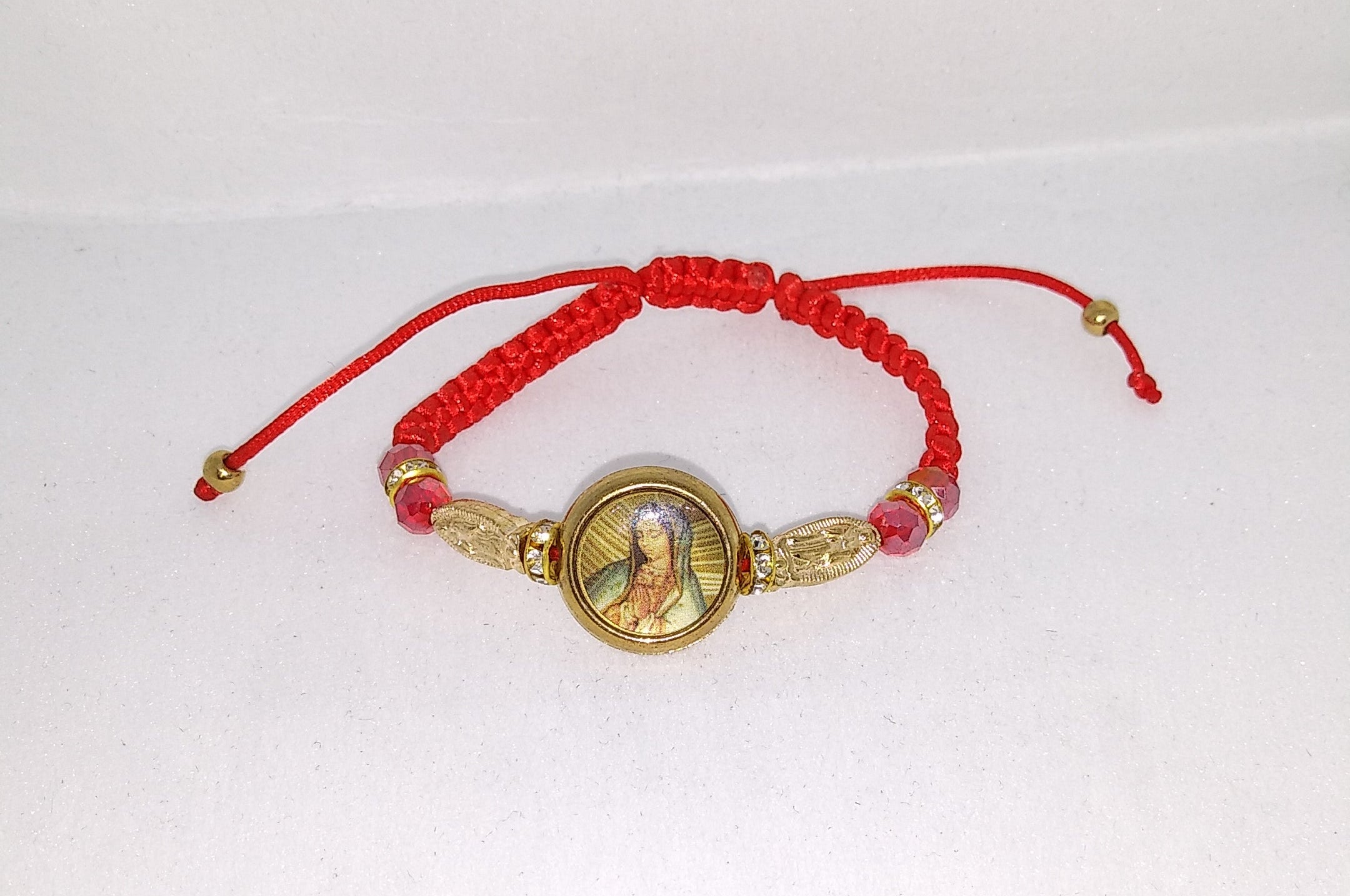 Virgen De guadalupe Pulsera Ajustable