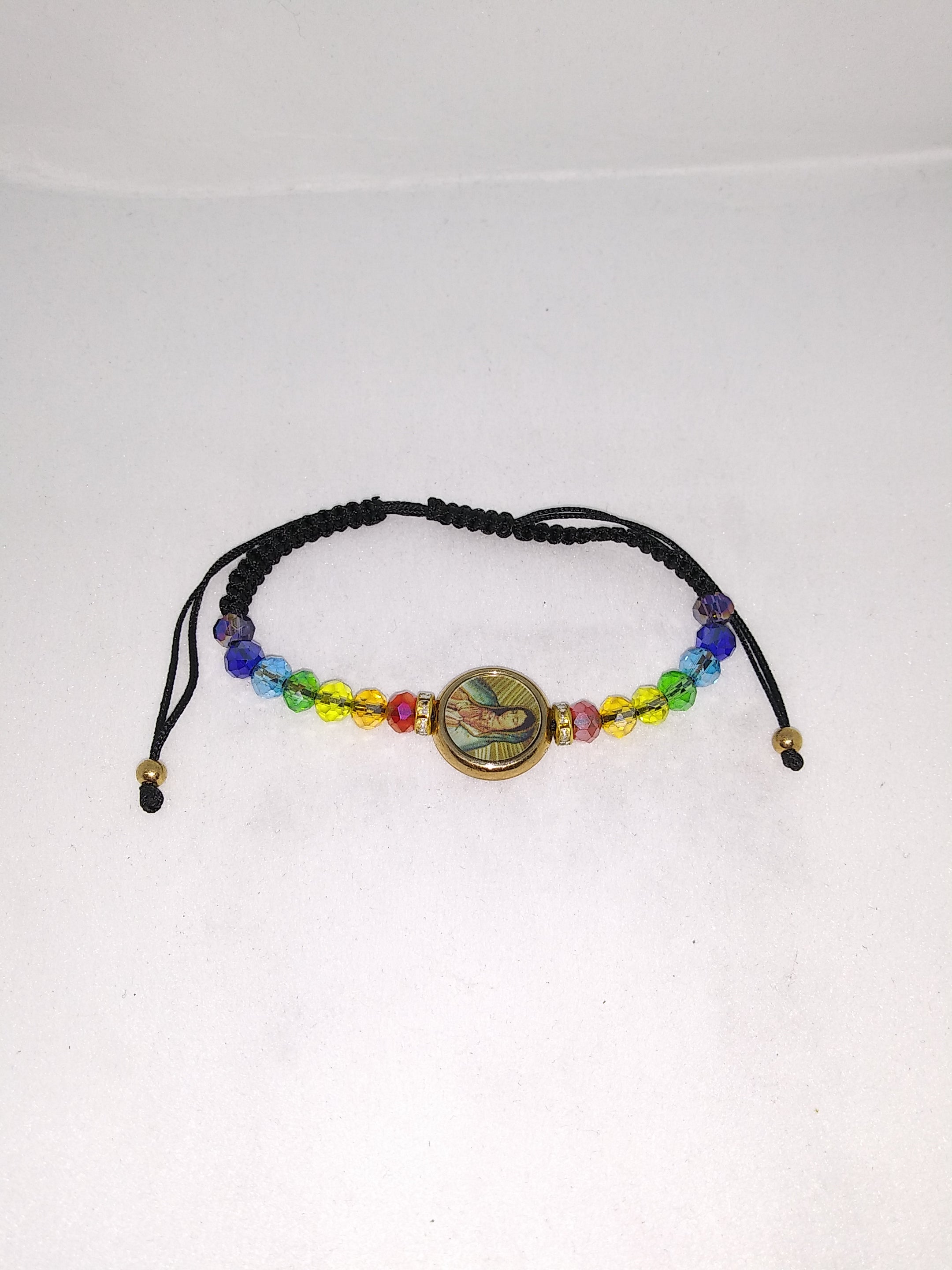 Virgen De Guadalupe Pulsera Adjustable