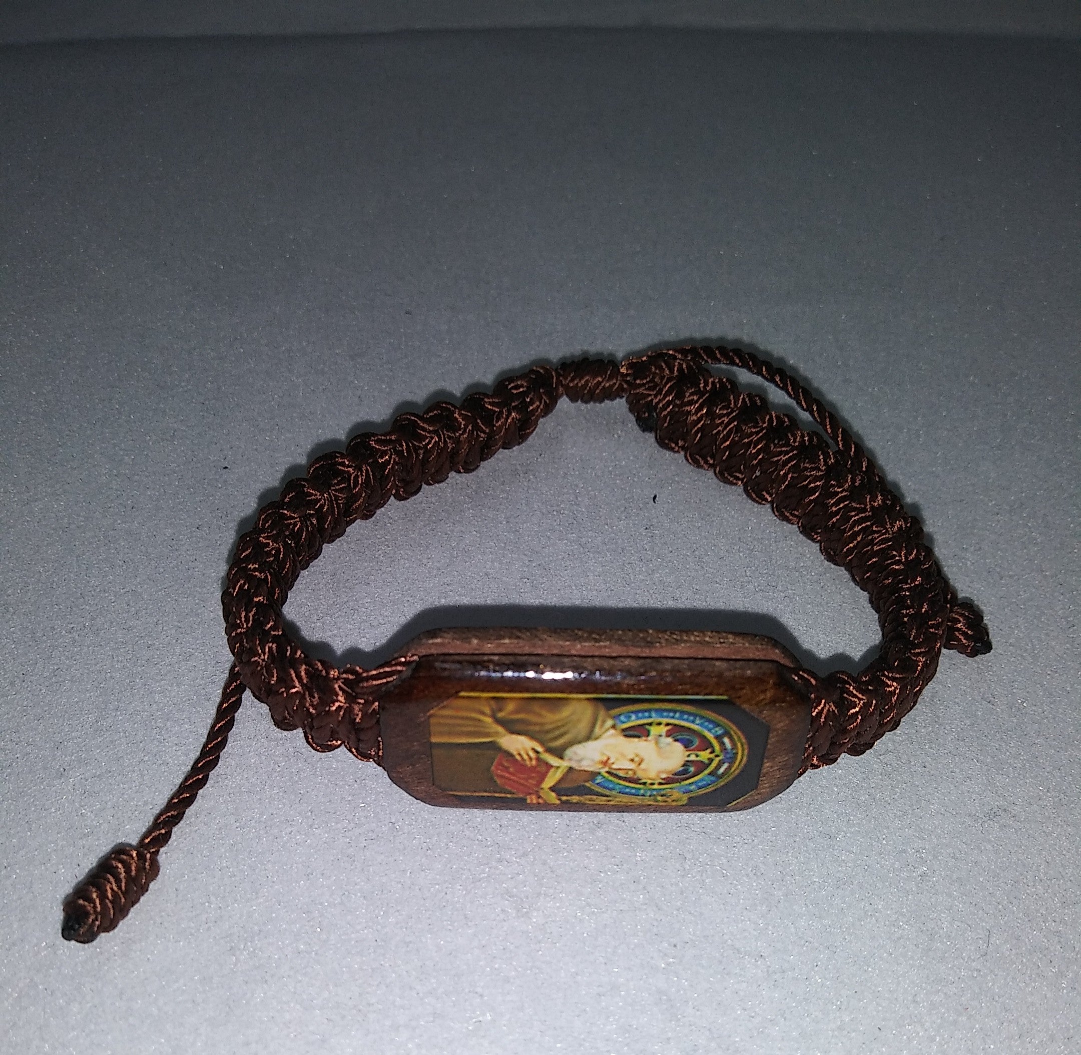 ST.BENEDICT ADJUSTABLE BRACELET