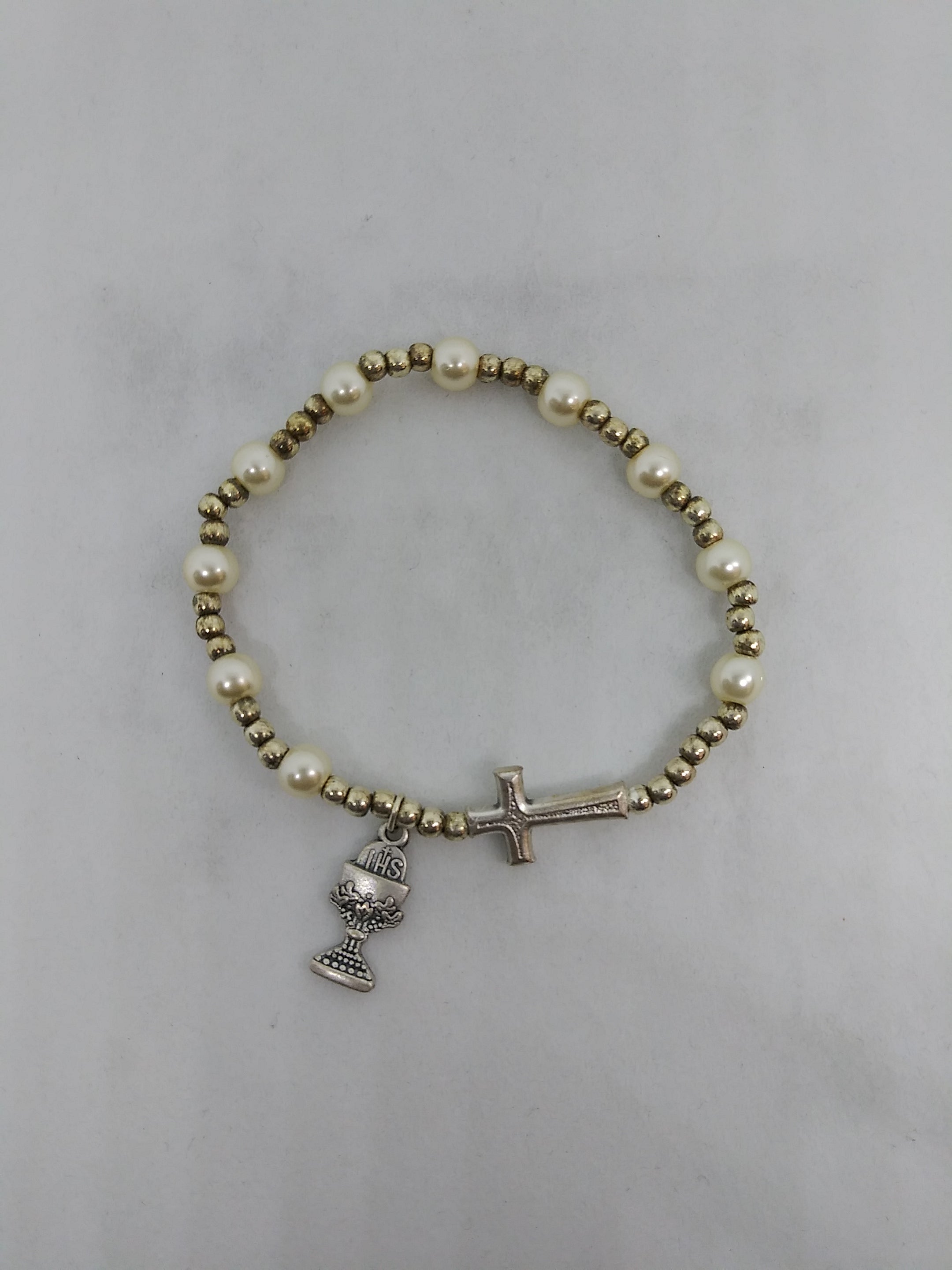 First Comunion Pearl Bracelet