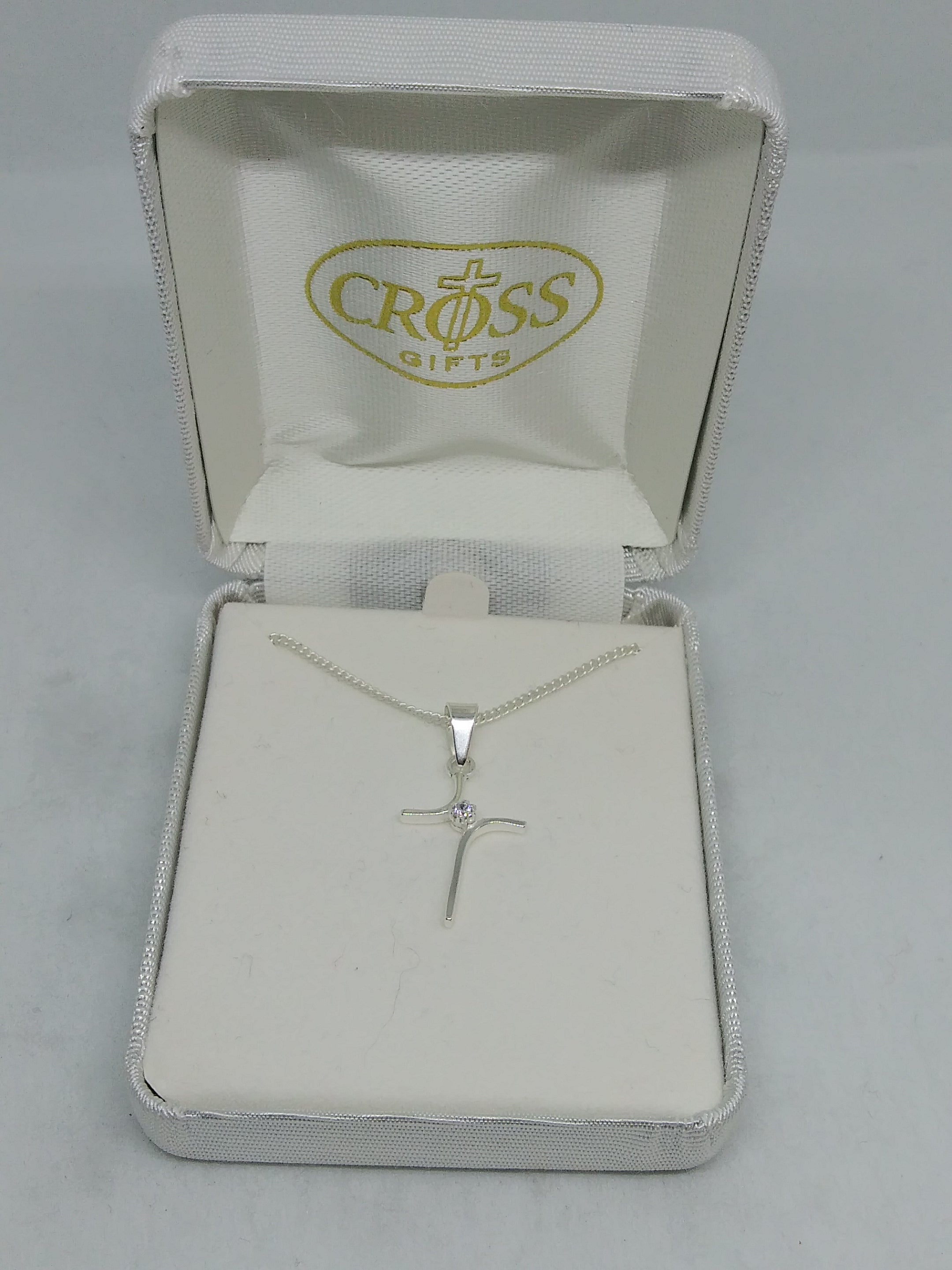 Cross Necklace Crystal
