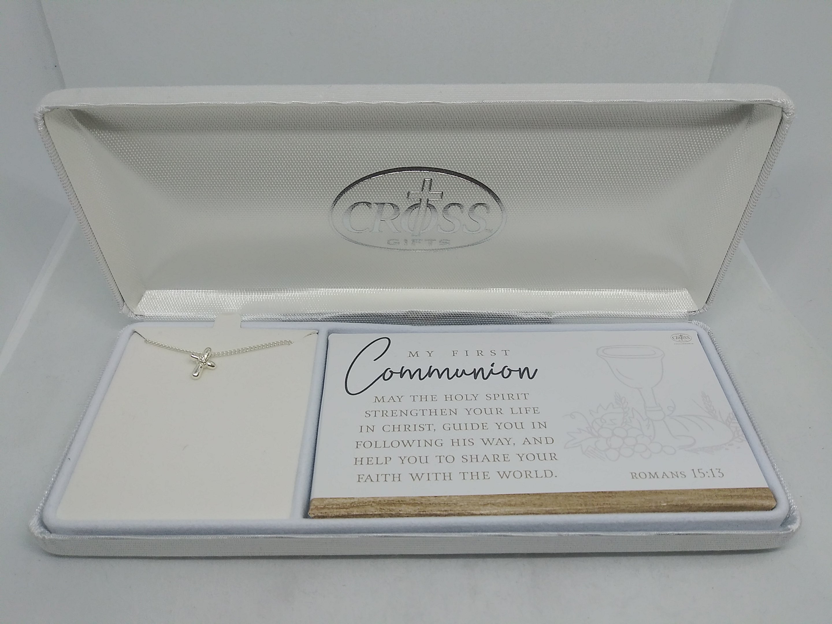 First Communion Small Cross Necklace