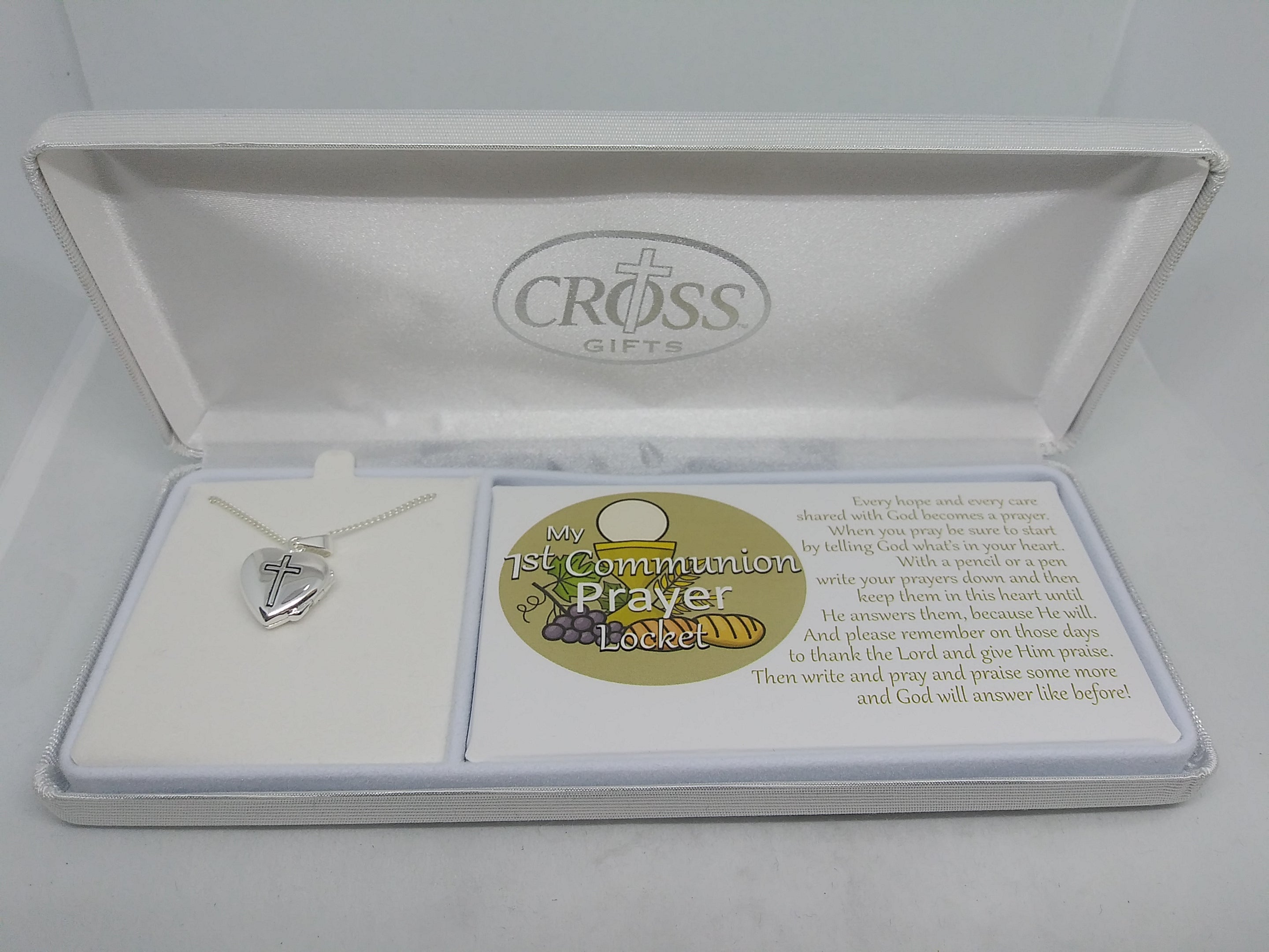 My 1st Communion Prayer Locket