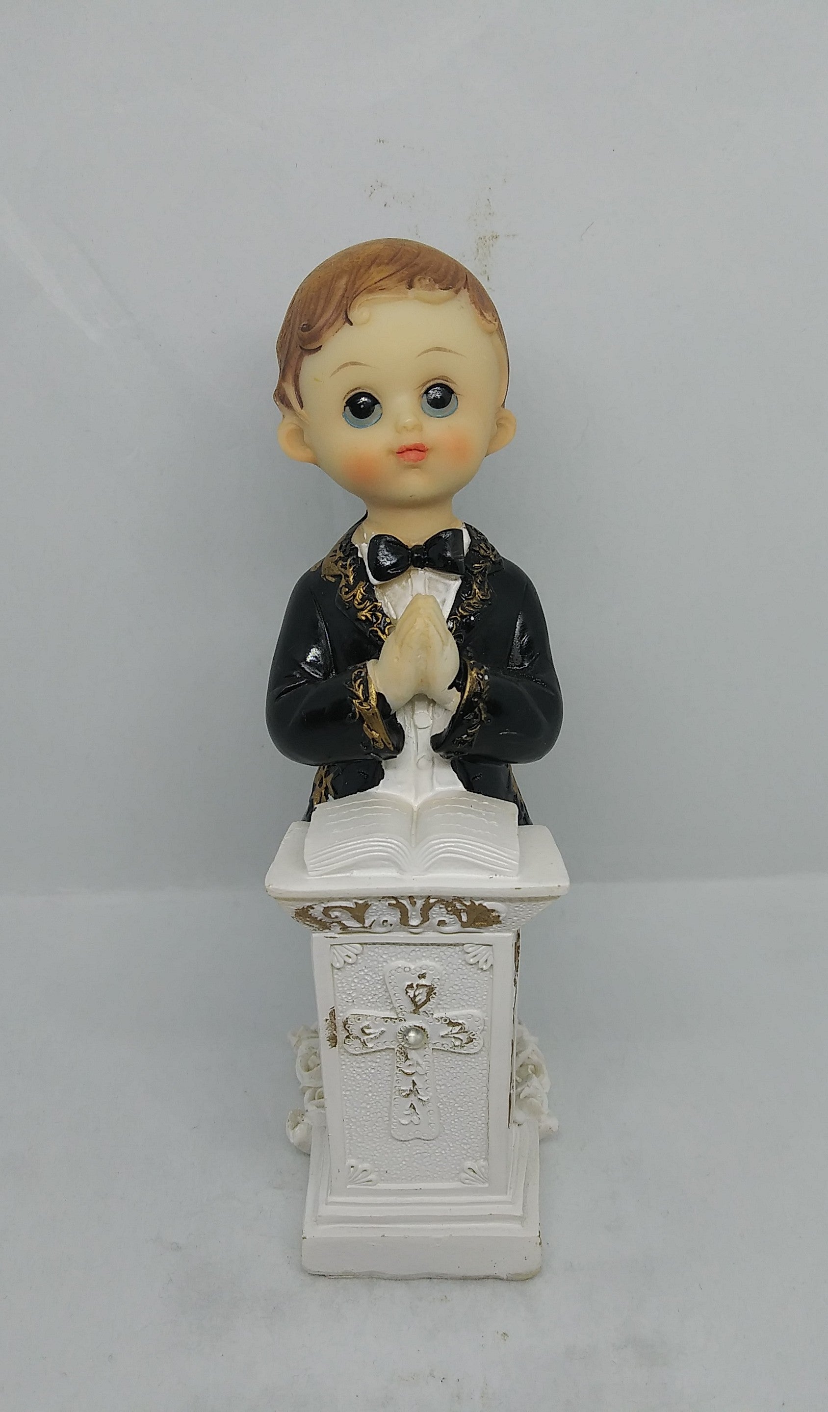 First Communion Boy Kneeling