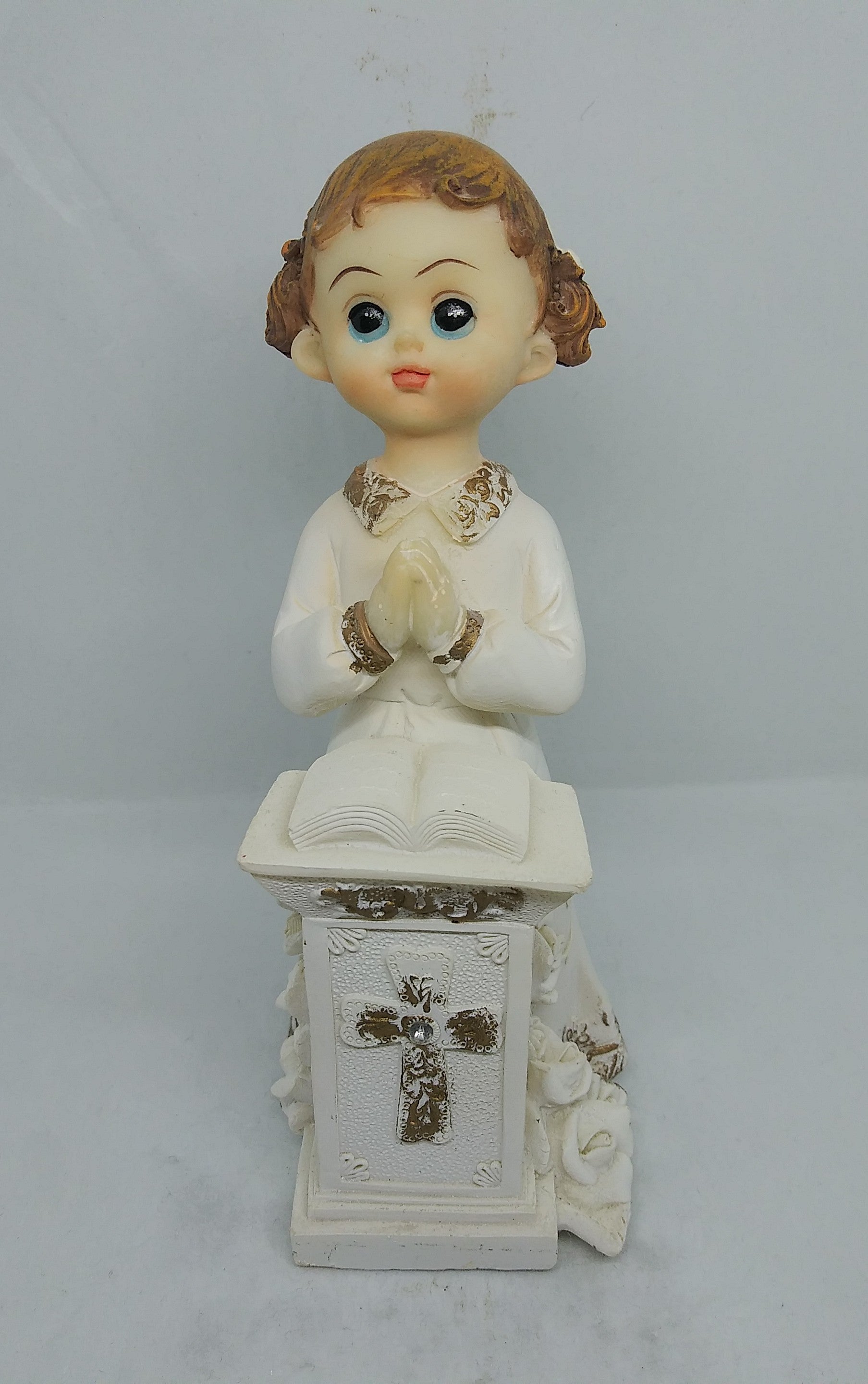 First Communion Girl Kneeling
