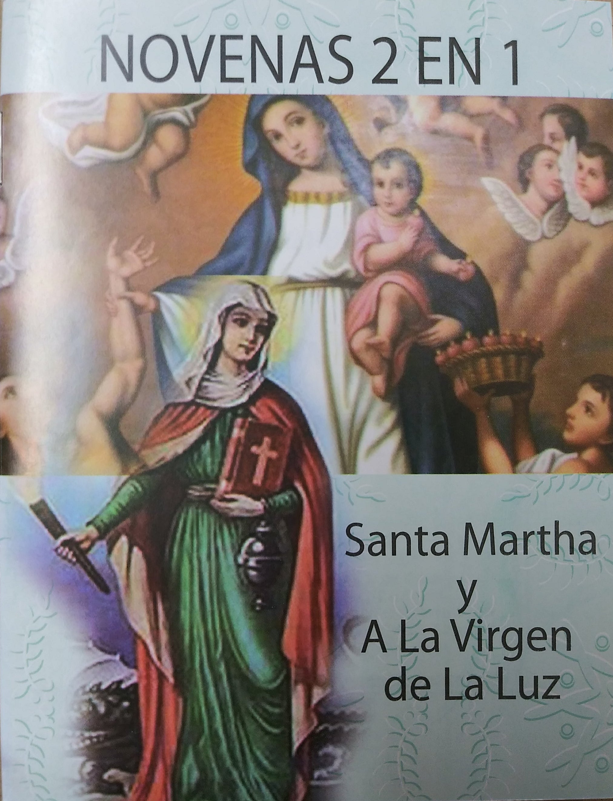 Novenas 2 En 1 Santa Martha Y A La Virgen De La Cruz