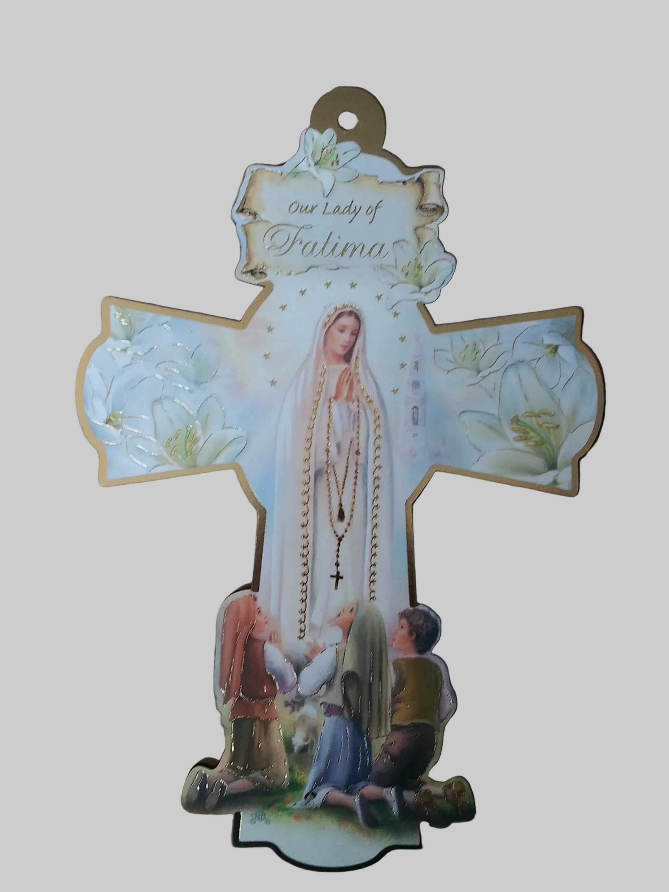 Our Lady Of Fatima Wall Cross