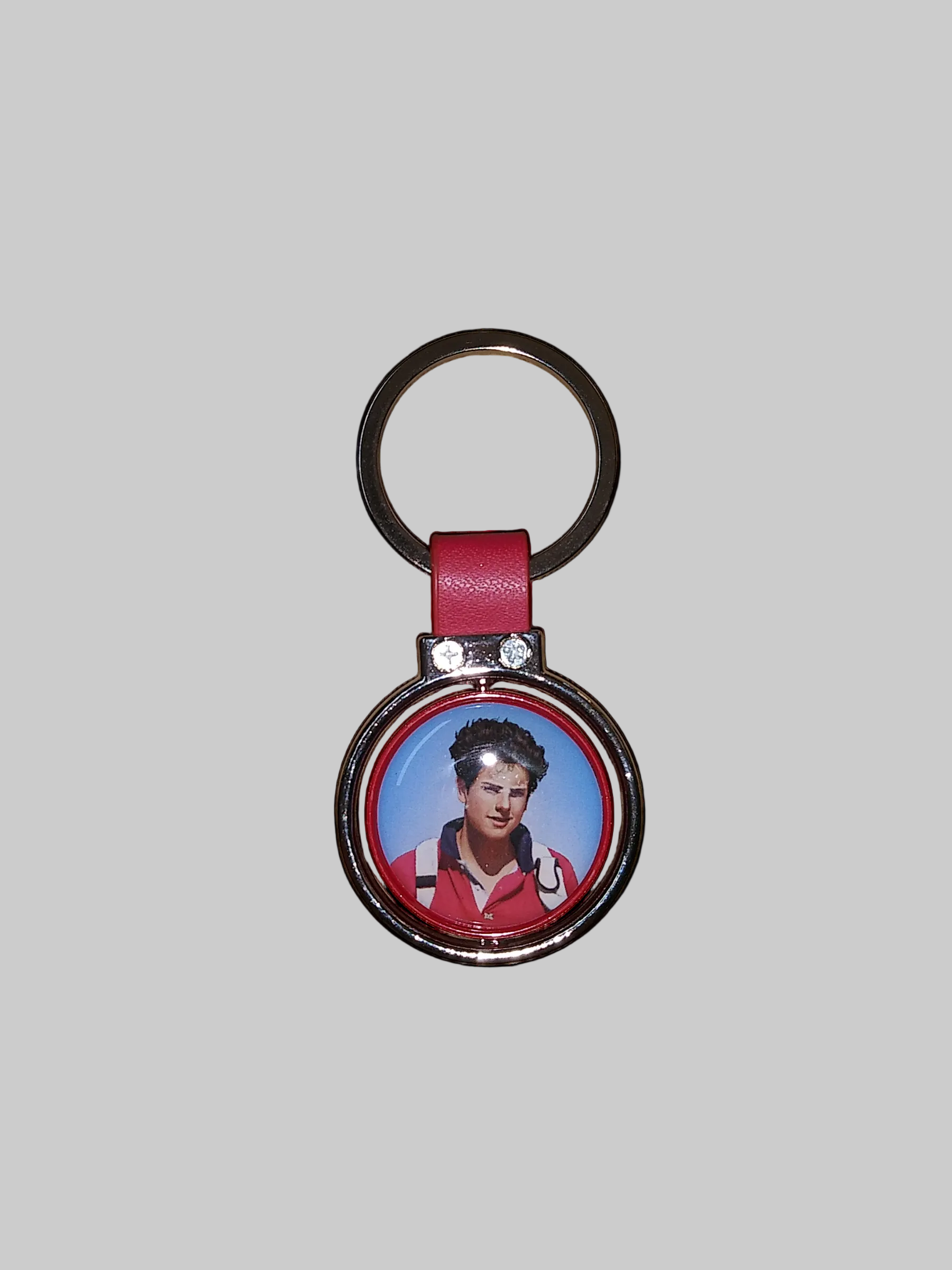 Carlos Acutis Rotating Keychain