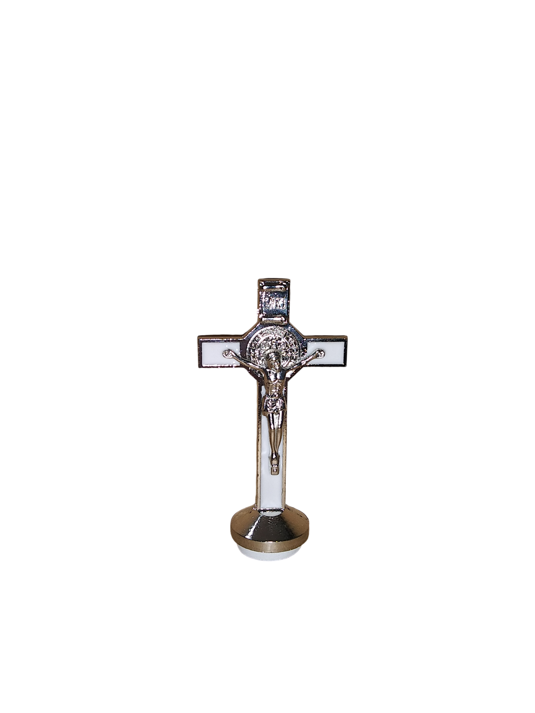 Mini Standing Cross White