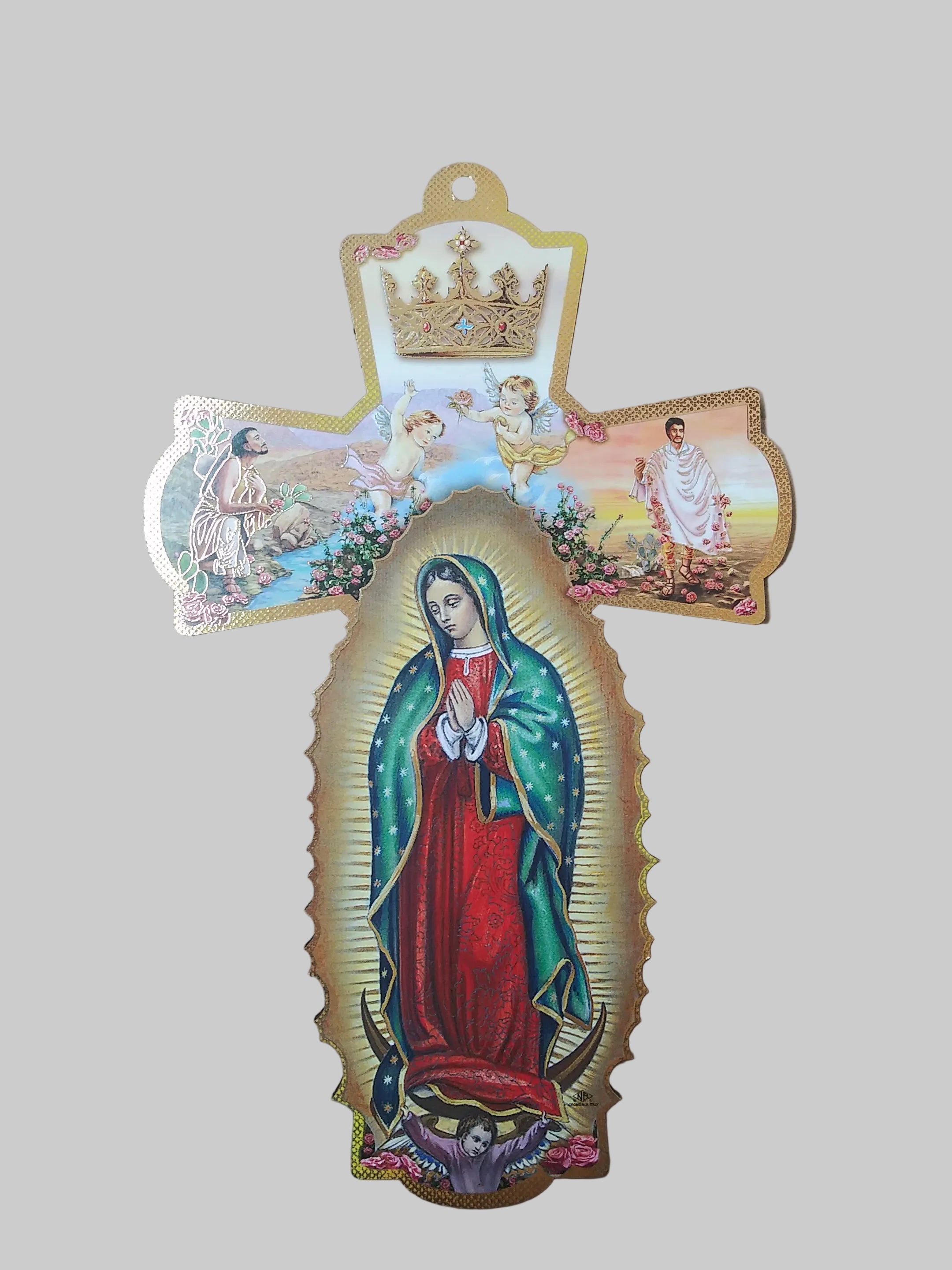 Virgen De Guadalpue Image Cross