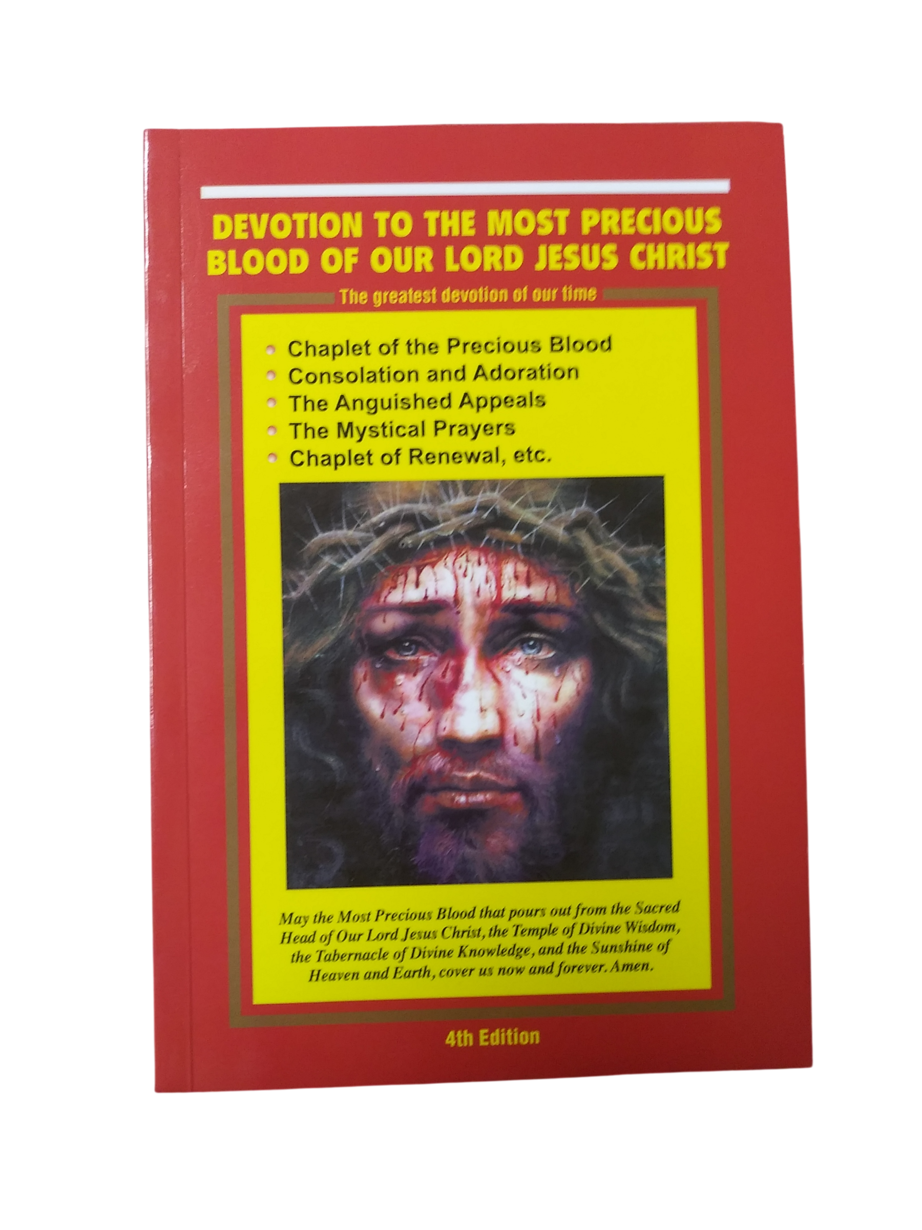 Devotion To The Most Precious Blood Of Our Lord Jesus Christ - 4th Edition