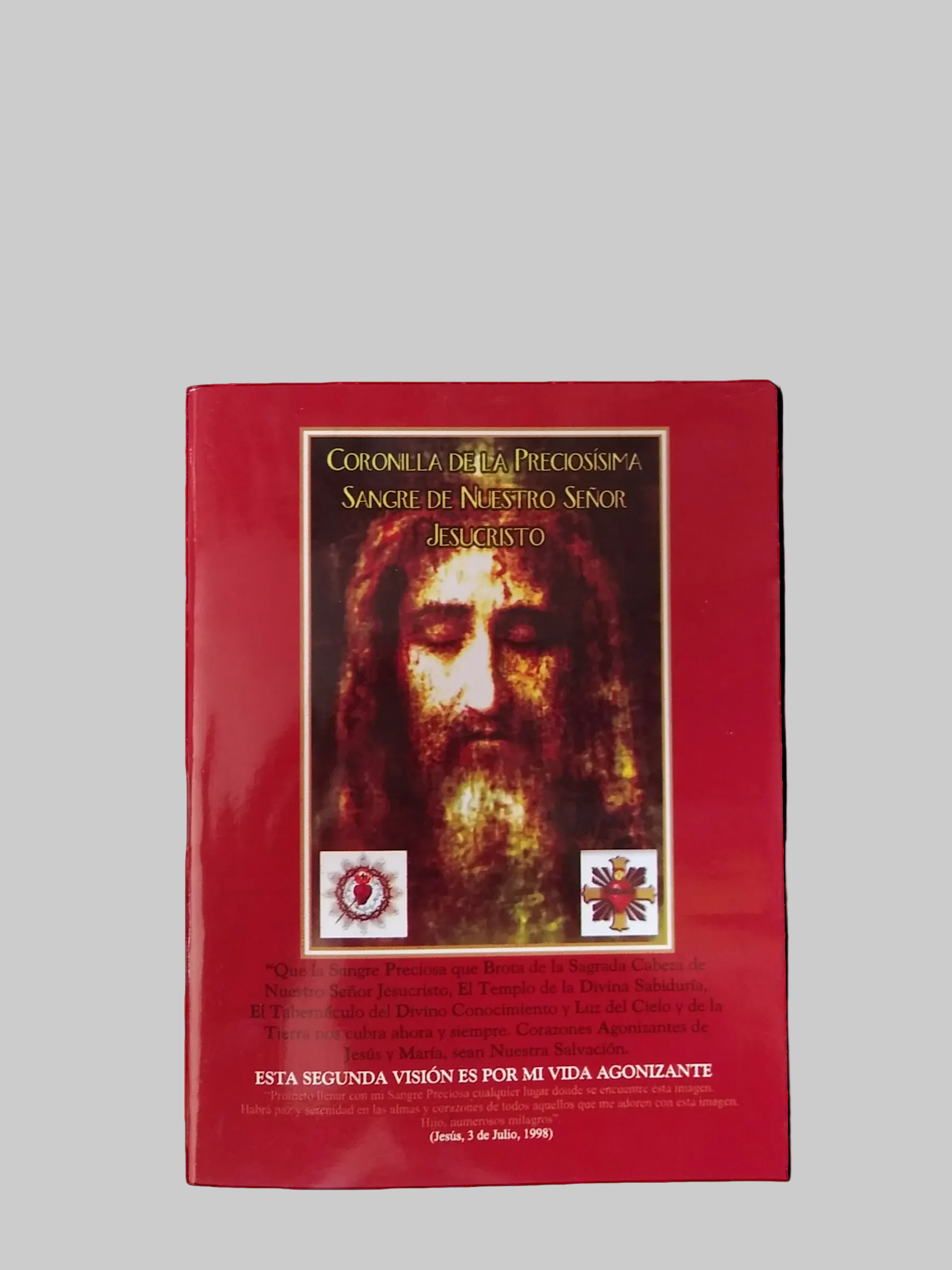 Coronilla De La Preciosisima Sangre De Nuestro Señor Jesucristo