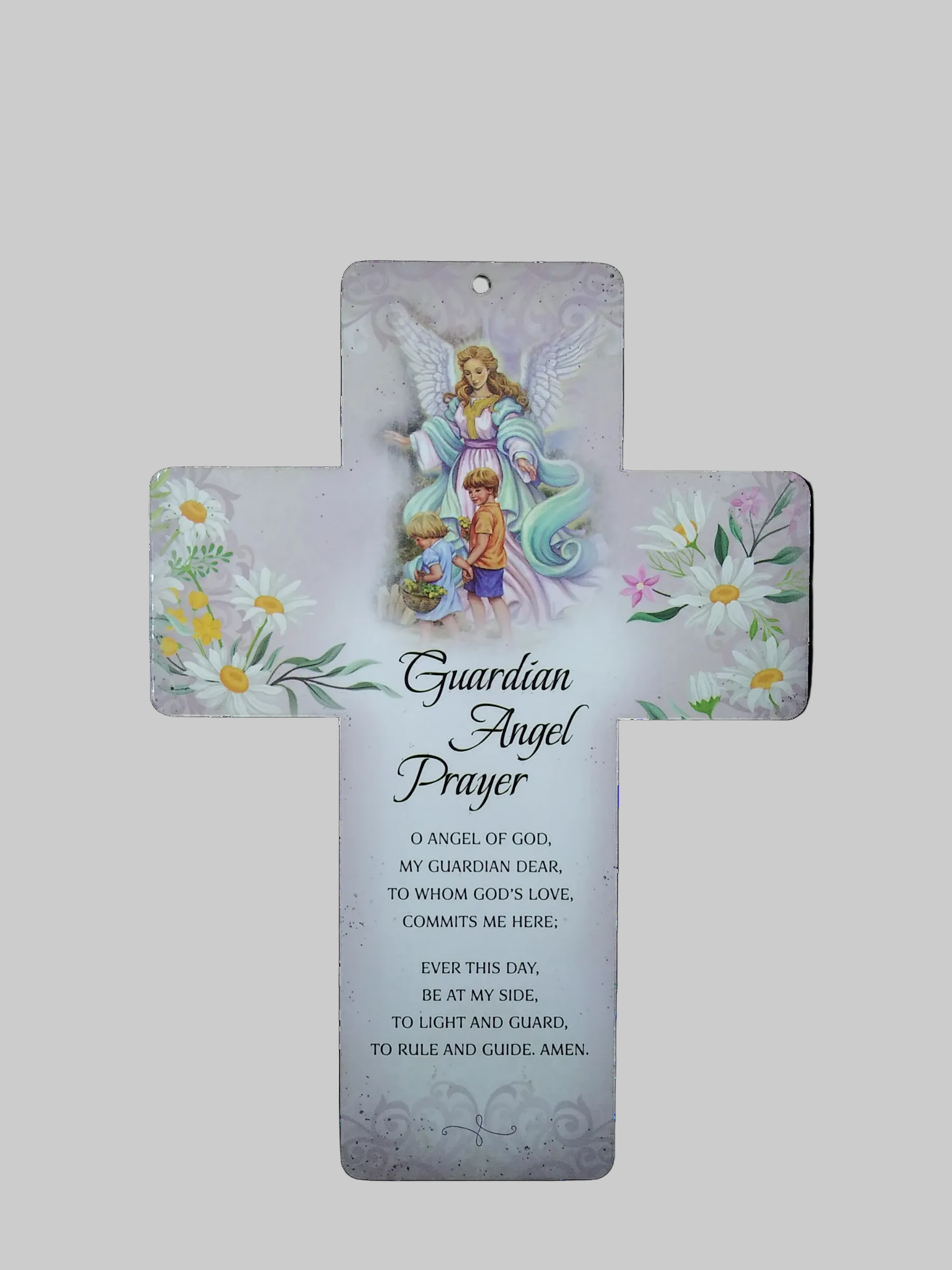Guardian Angel Wood Cross
