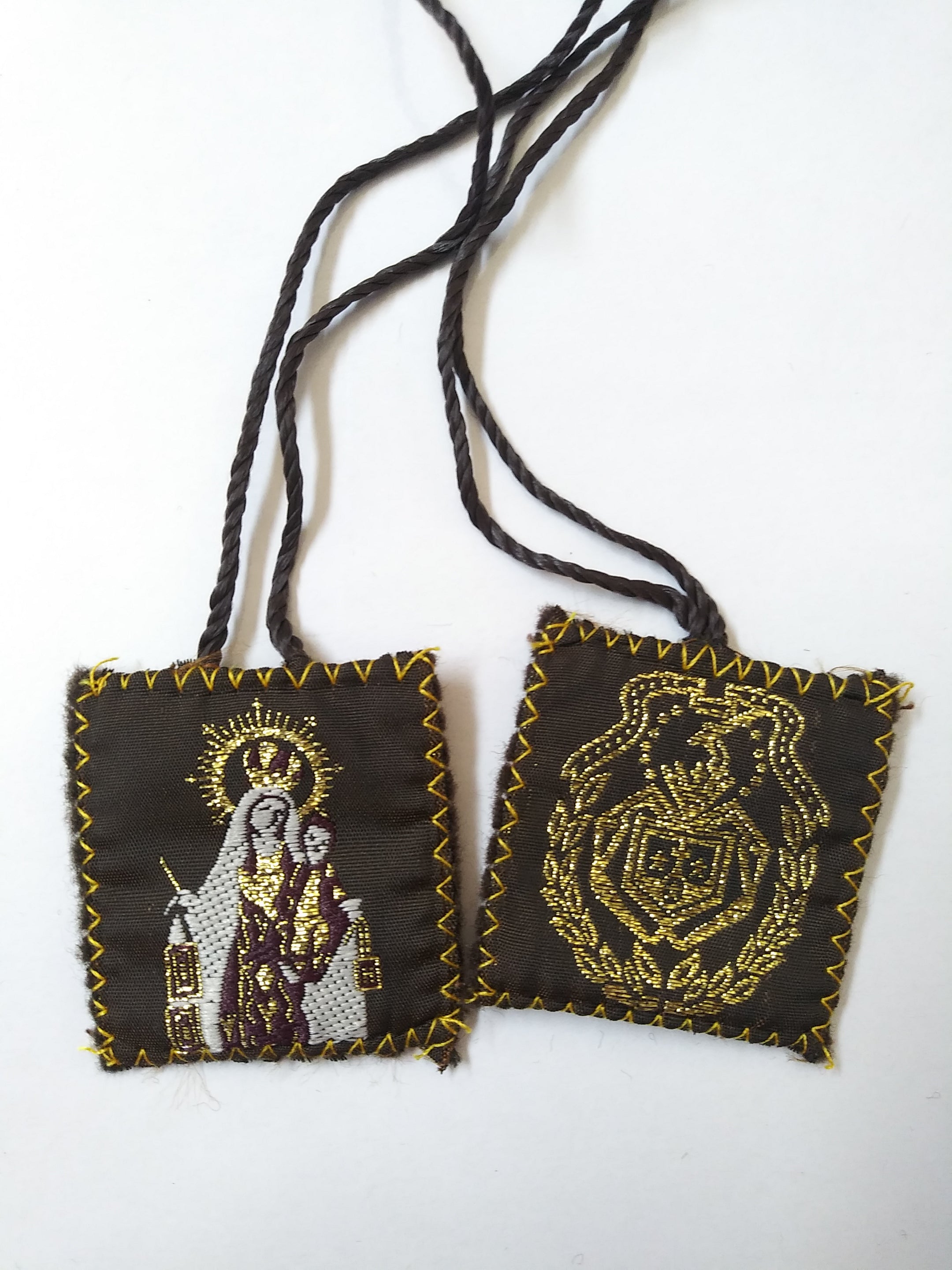 Brown Scapulary Our Lady Of Carmel Med