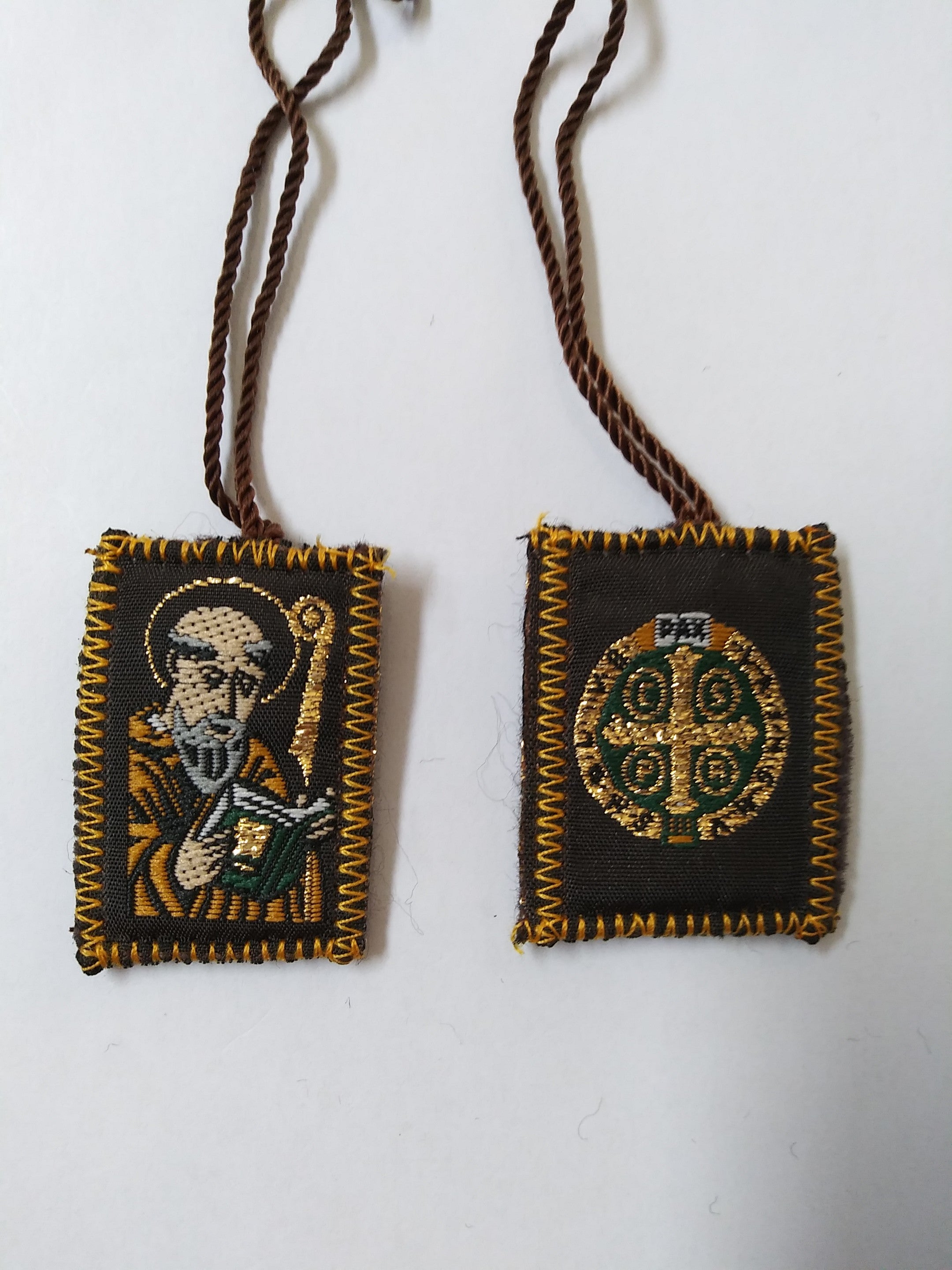 Brown Scapular - San Benito Small