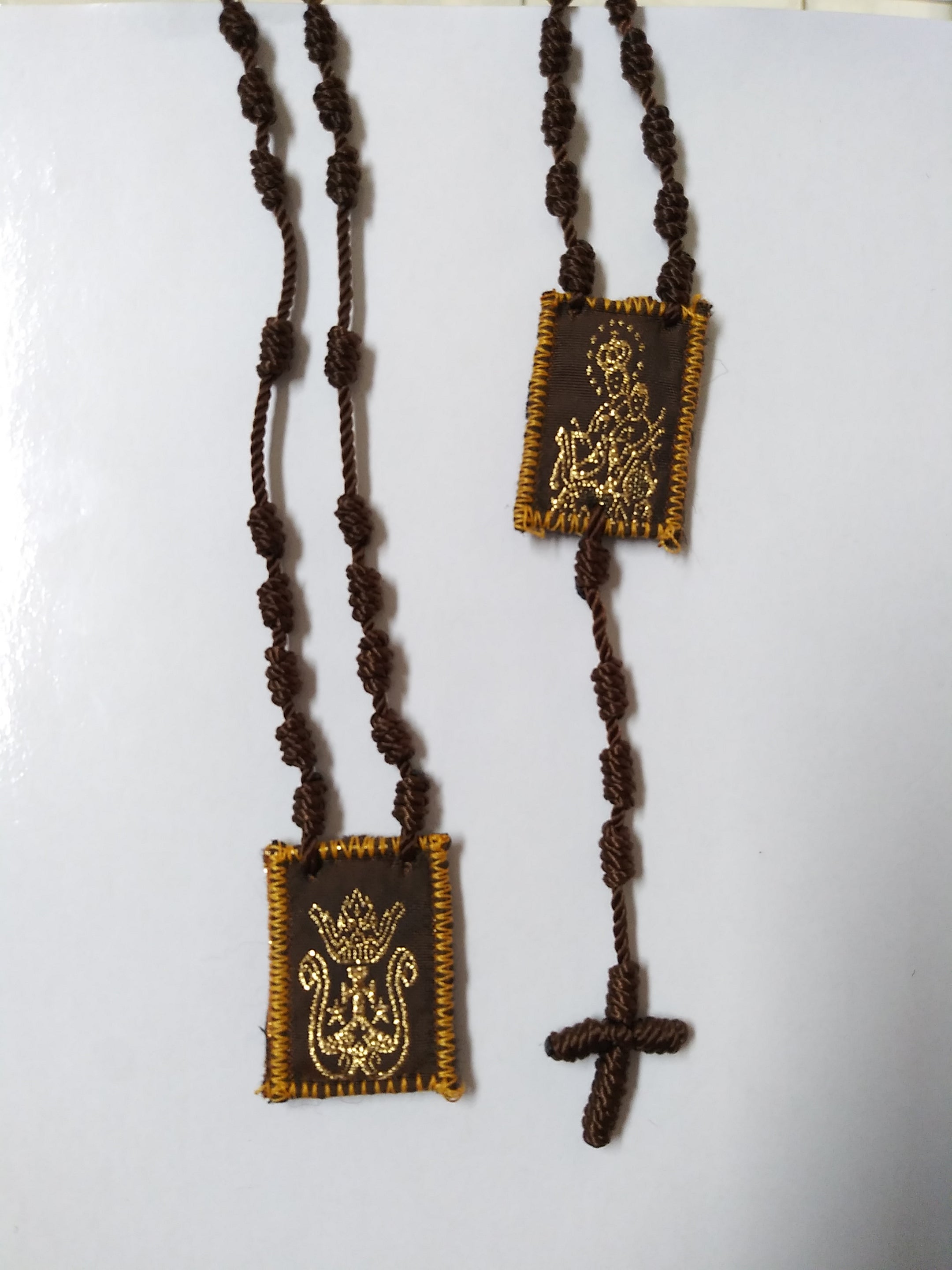 Brown Scapulary Rosary