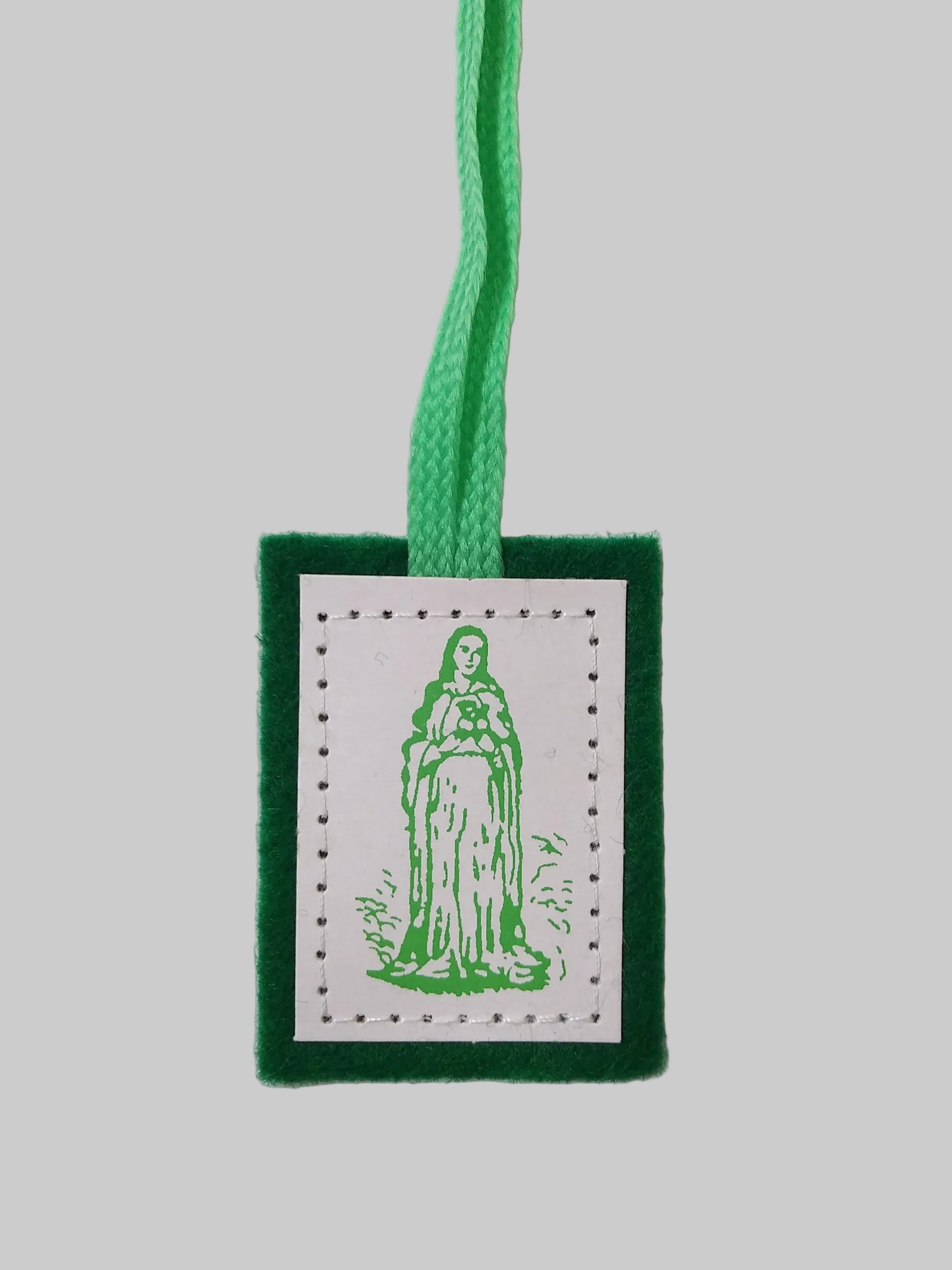 Green Scapular : Immaculate Heart Of Mary