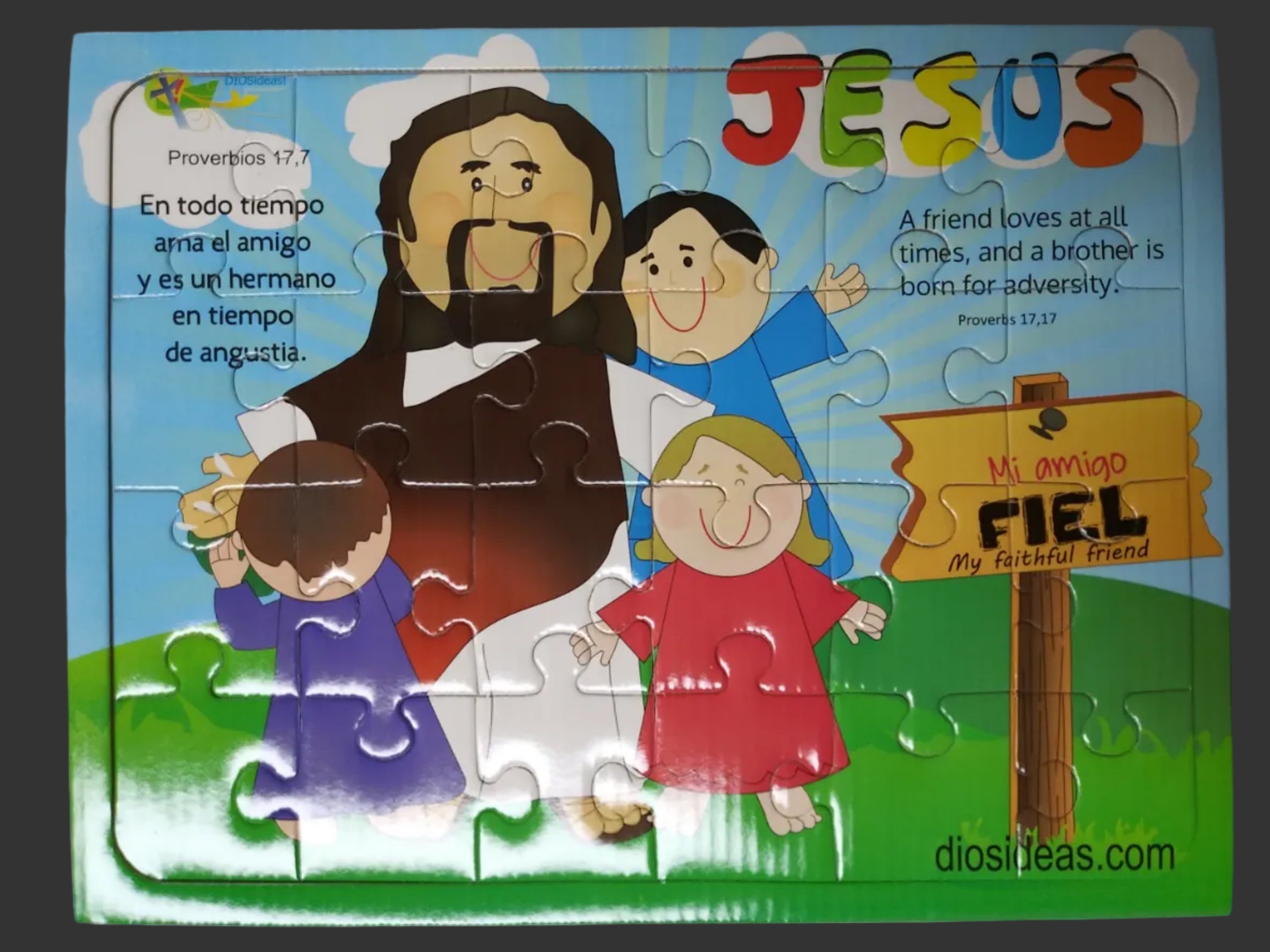 Bilingual Puzzle  Proverbs 17,17