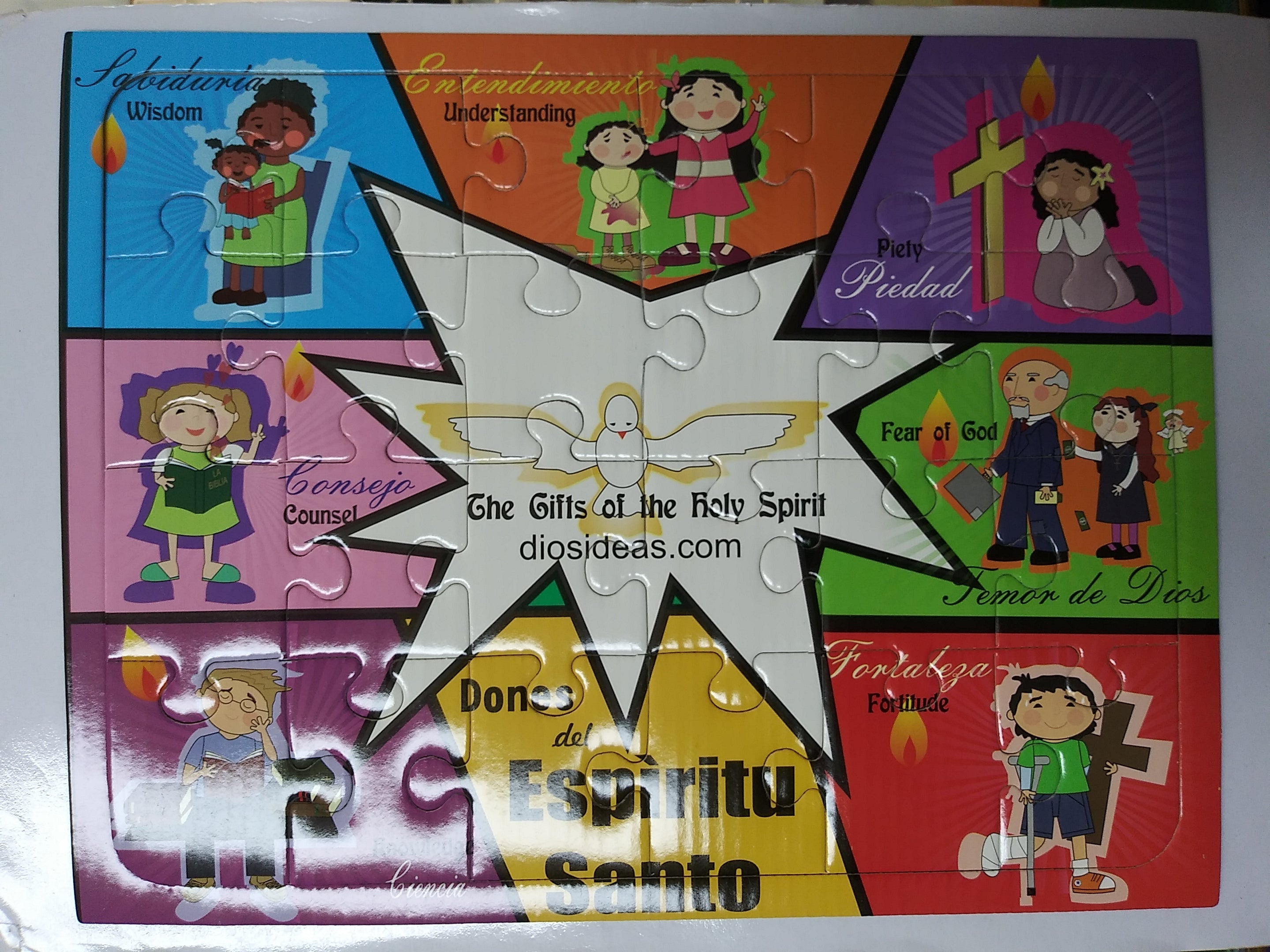 Bilingual Puzzle Holy Spirit
