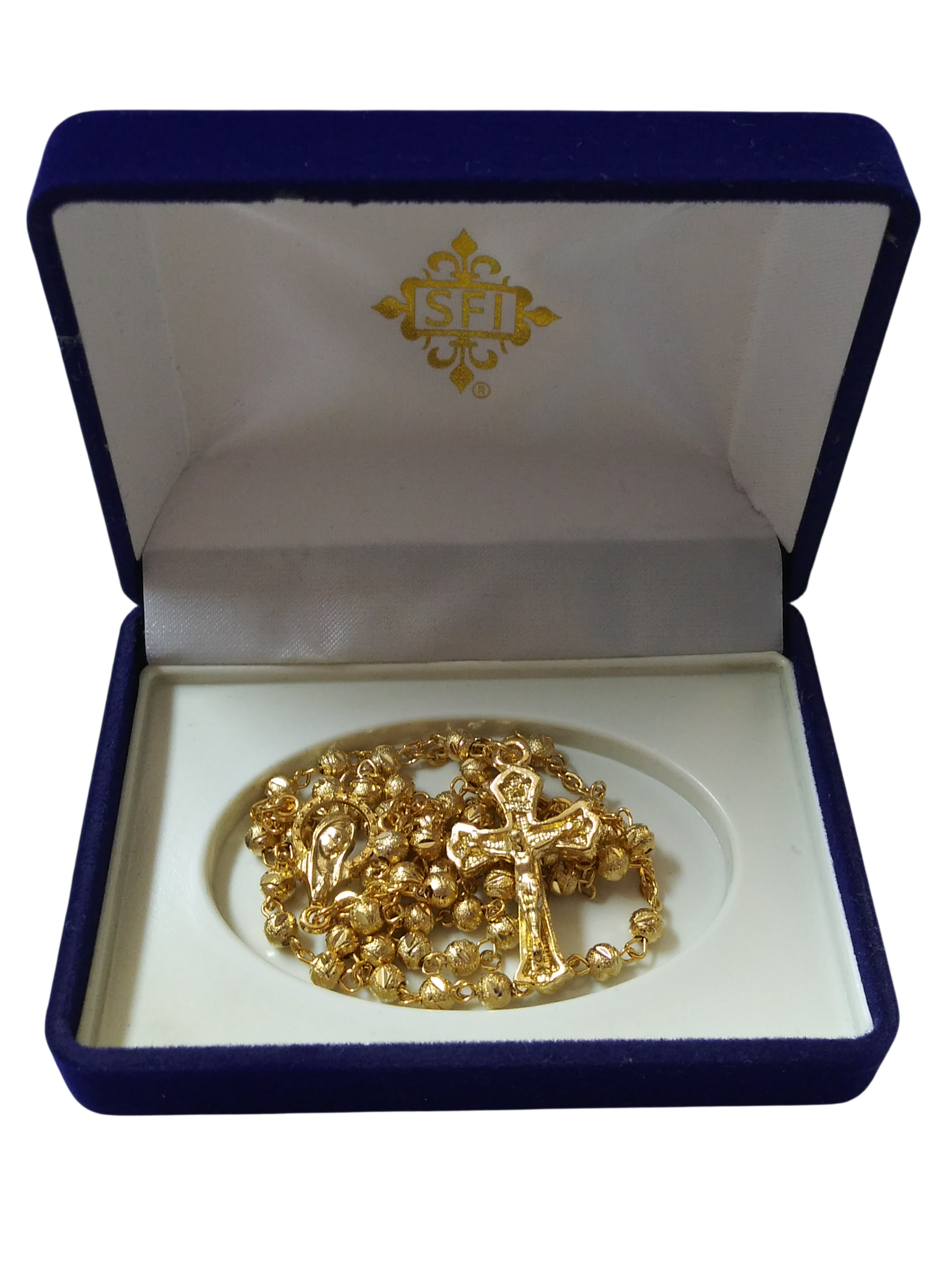 Gold Color Bead Rosary