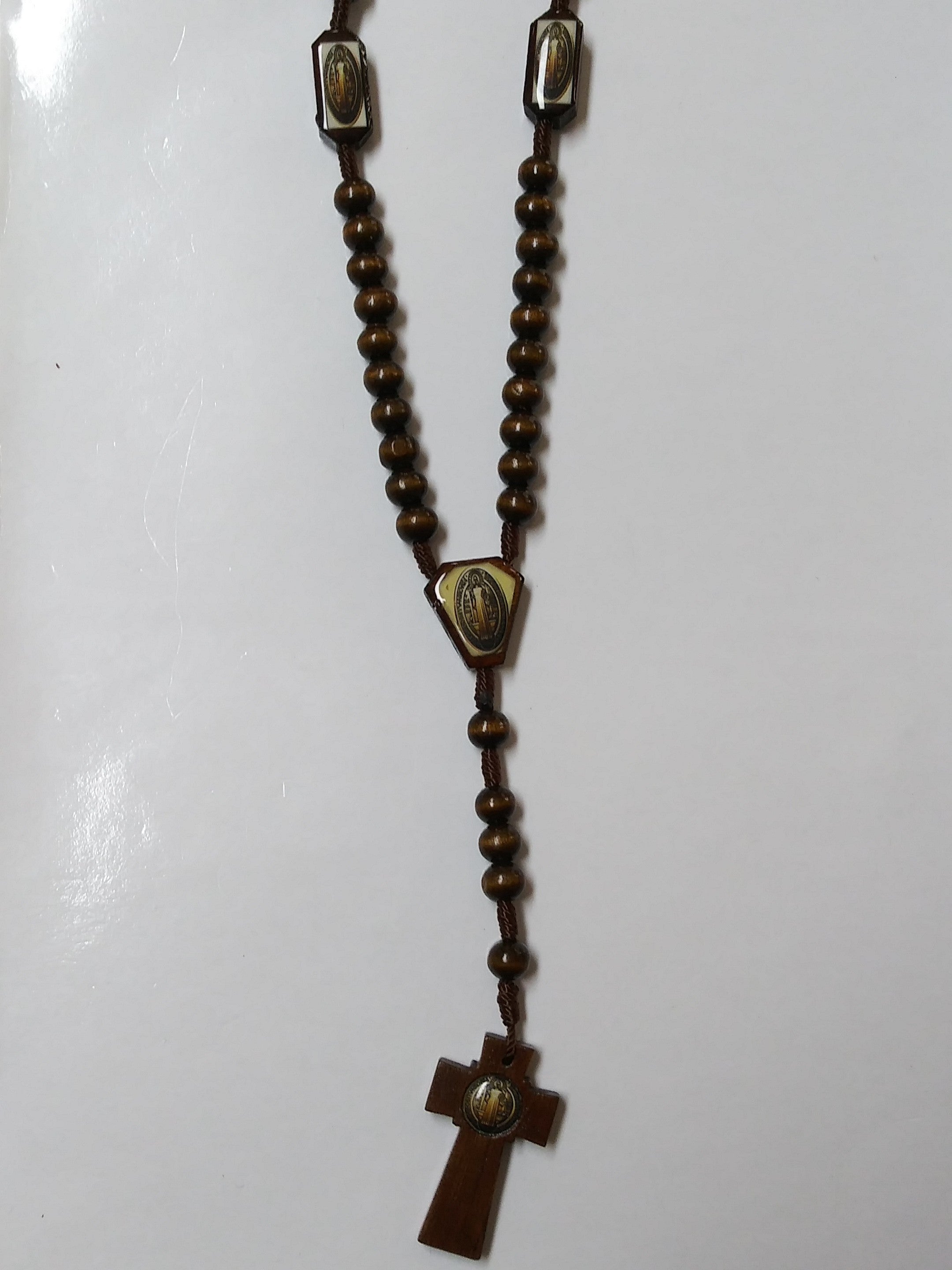 St.Benedict Wood Rosary