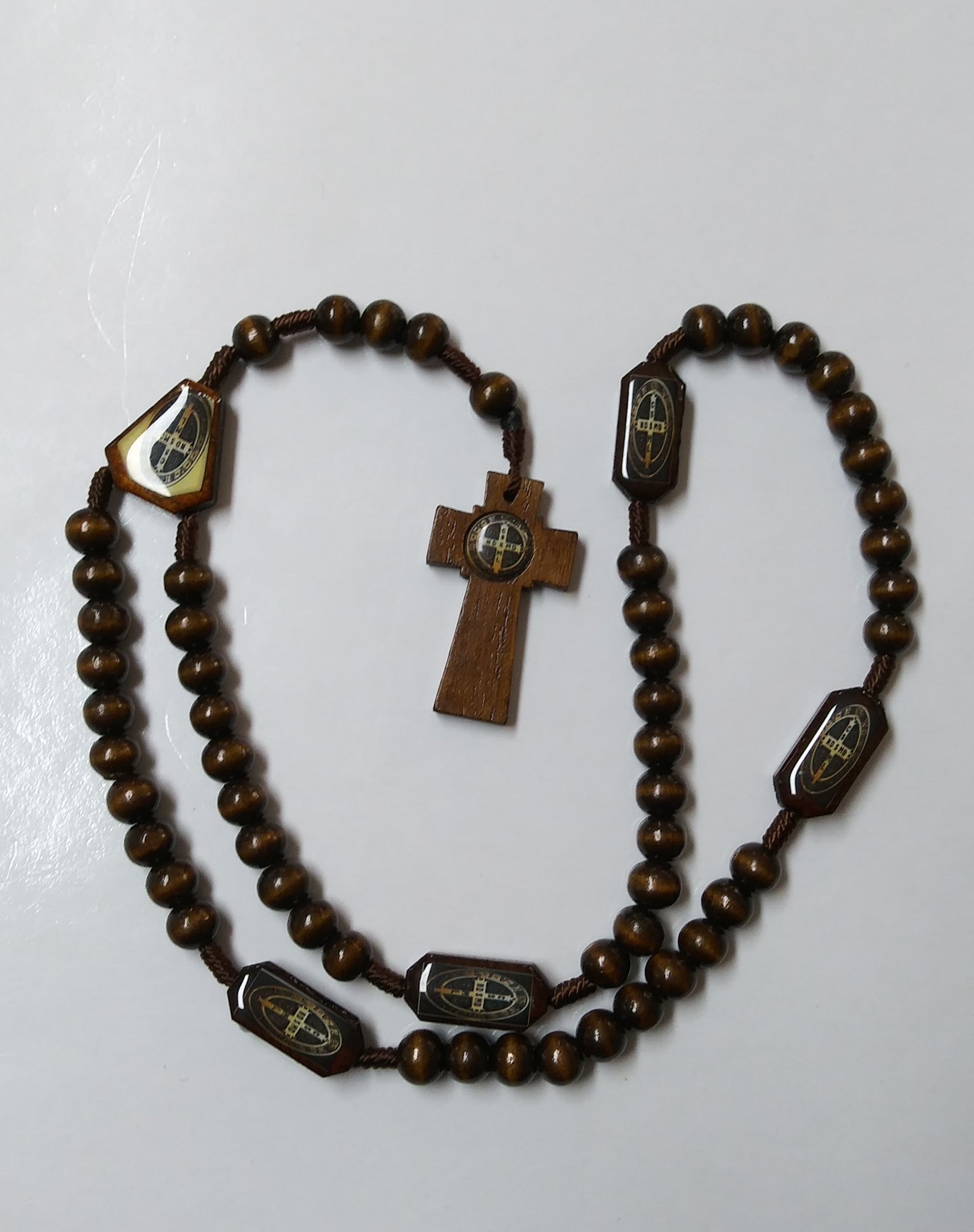 St.Benedict Wood Rosary