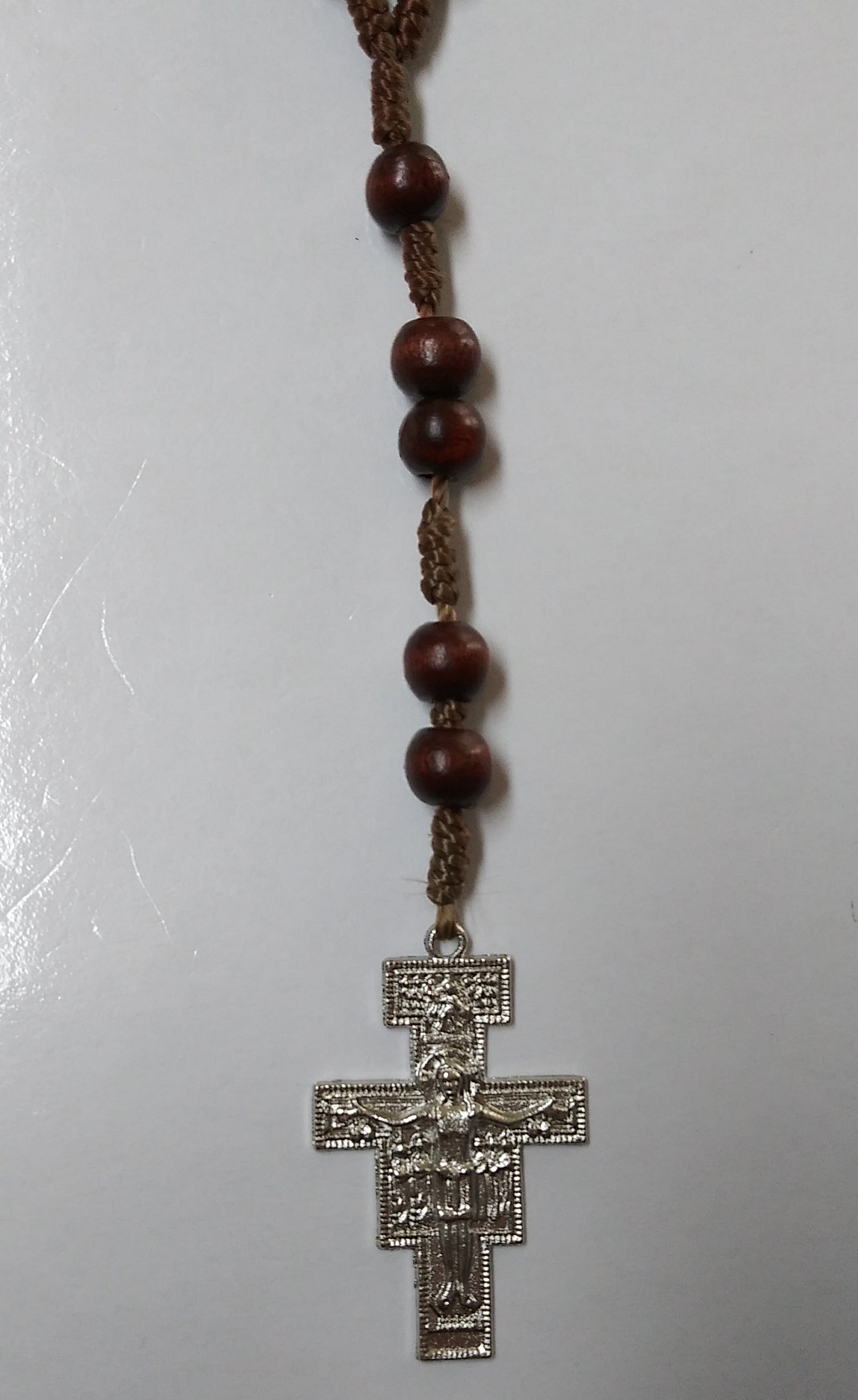 Franciscan Crown Brown Rosary