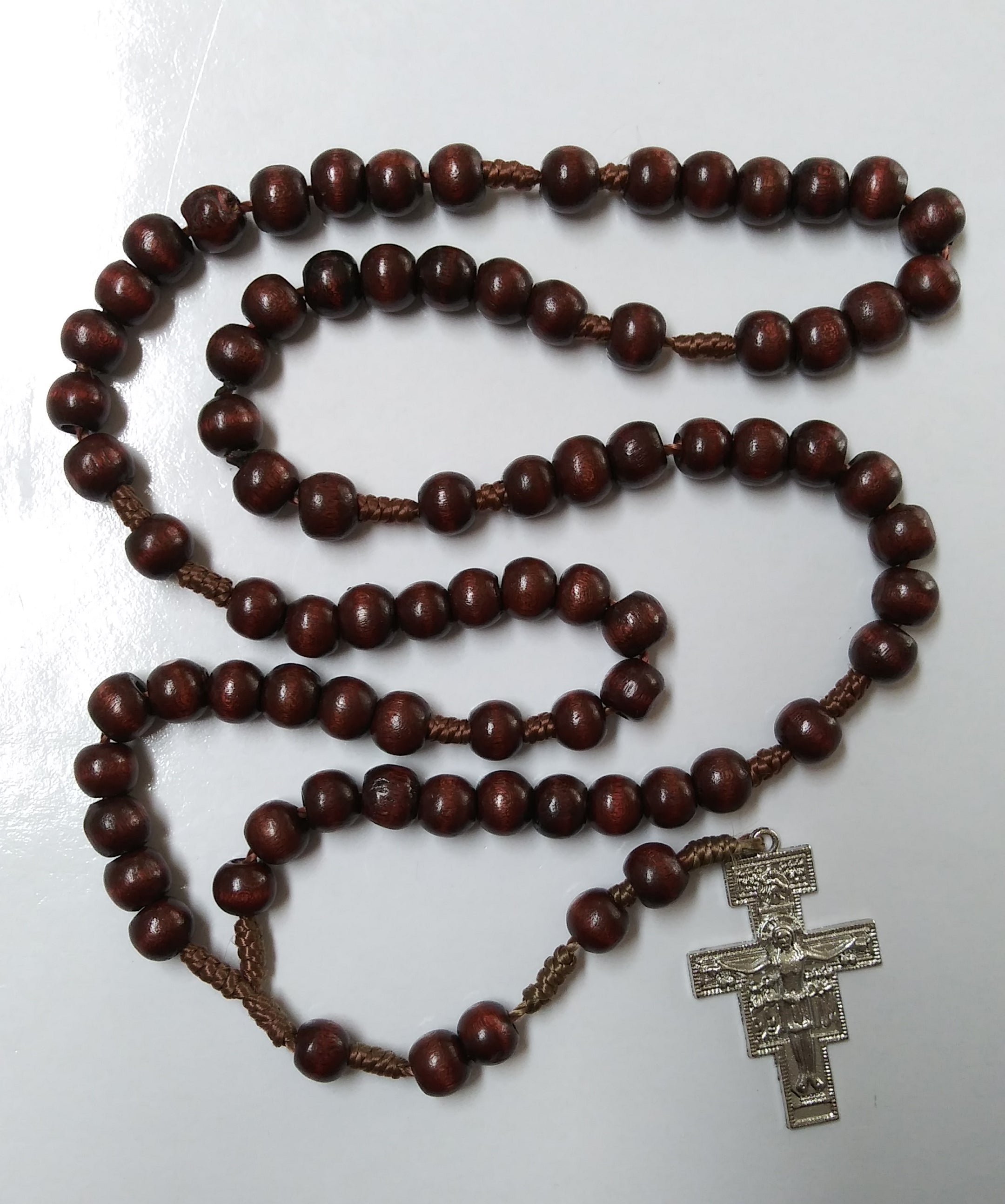 Franciscan Crown Brown Rosary