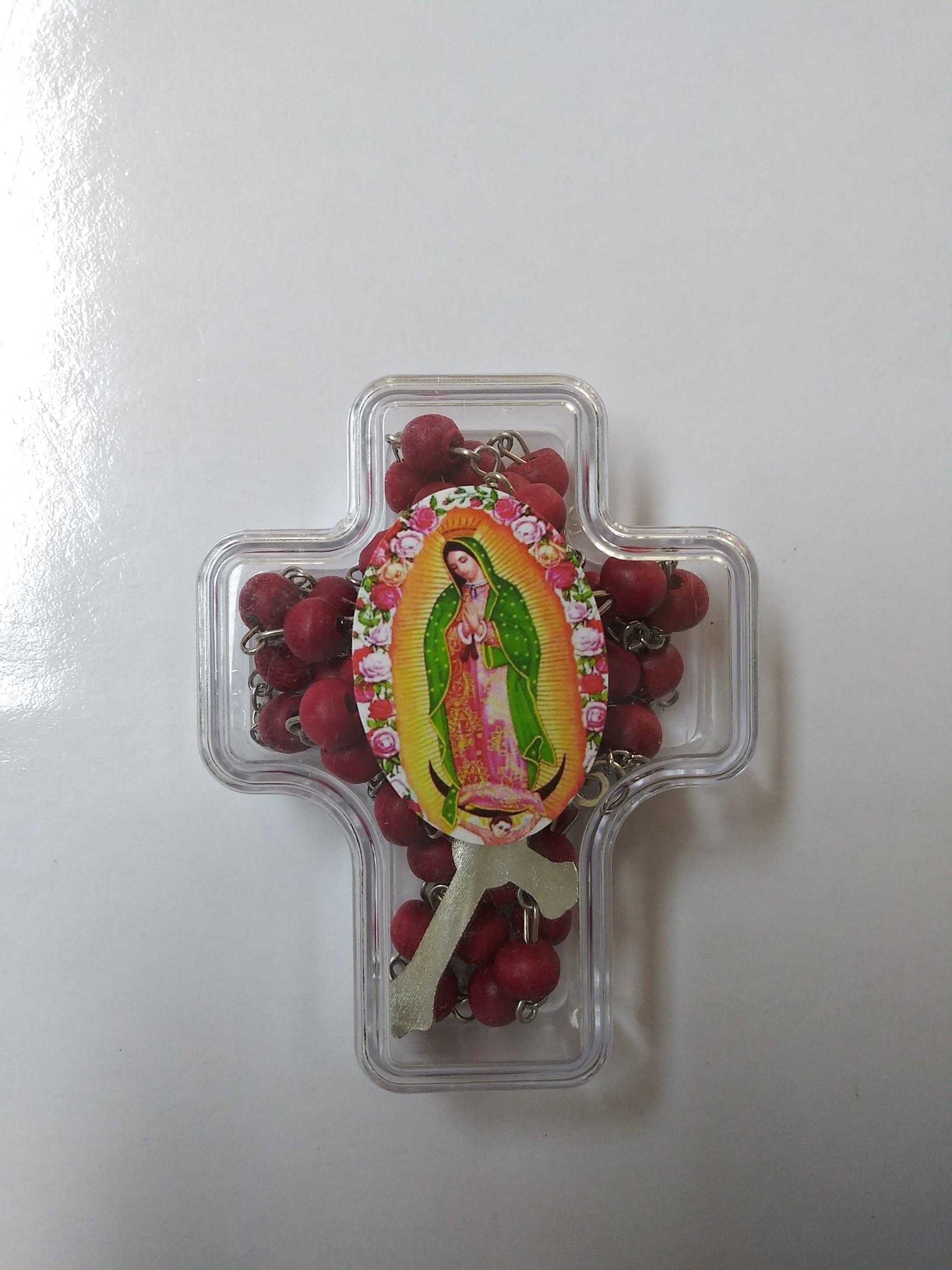 Virgen De Guadalupe Rose Scented Rosary