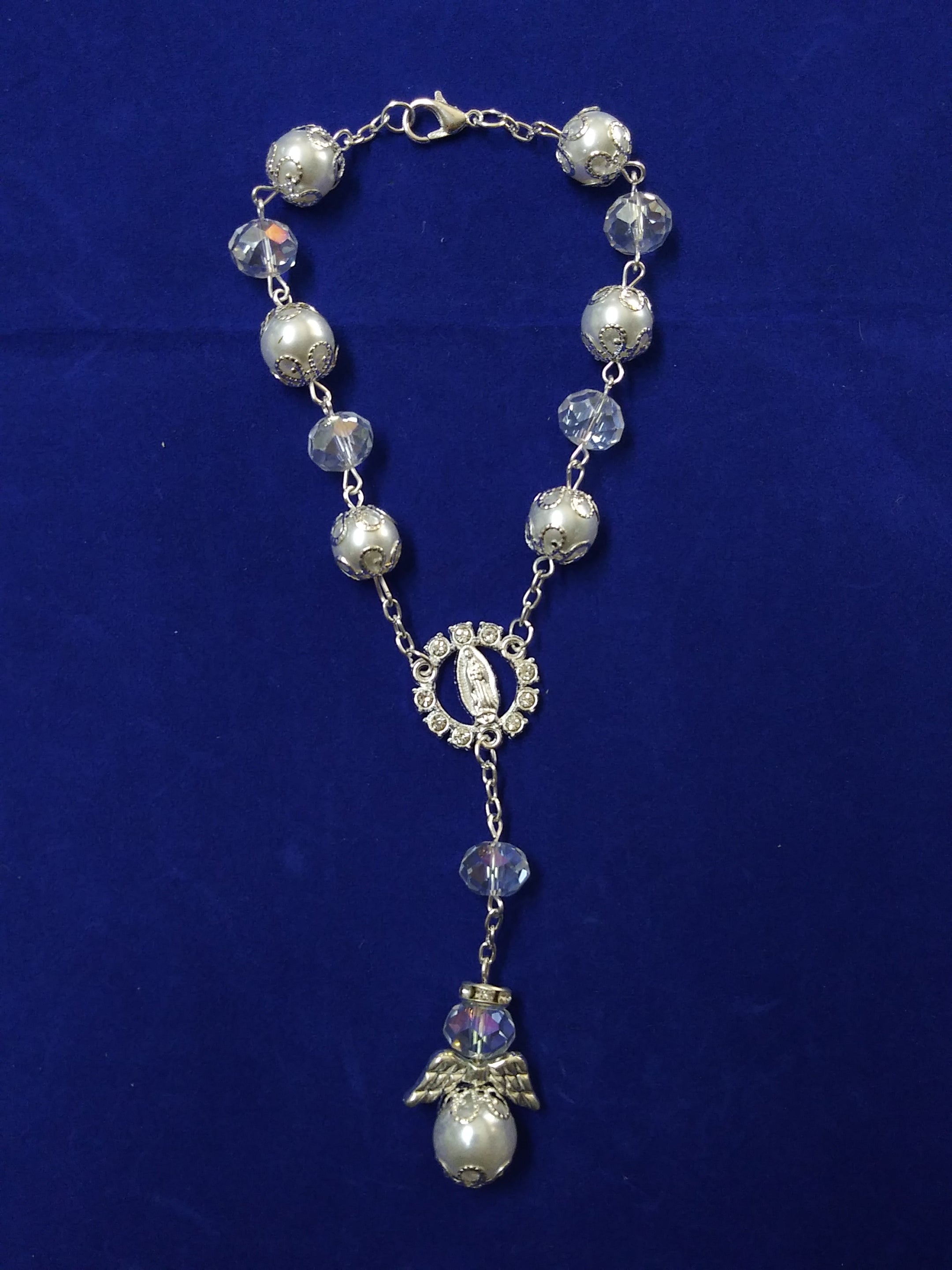 Decade Rosary Virgen De Guadalupe Y Angel