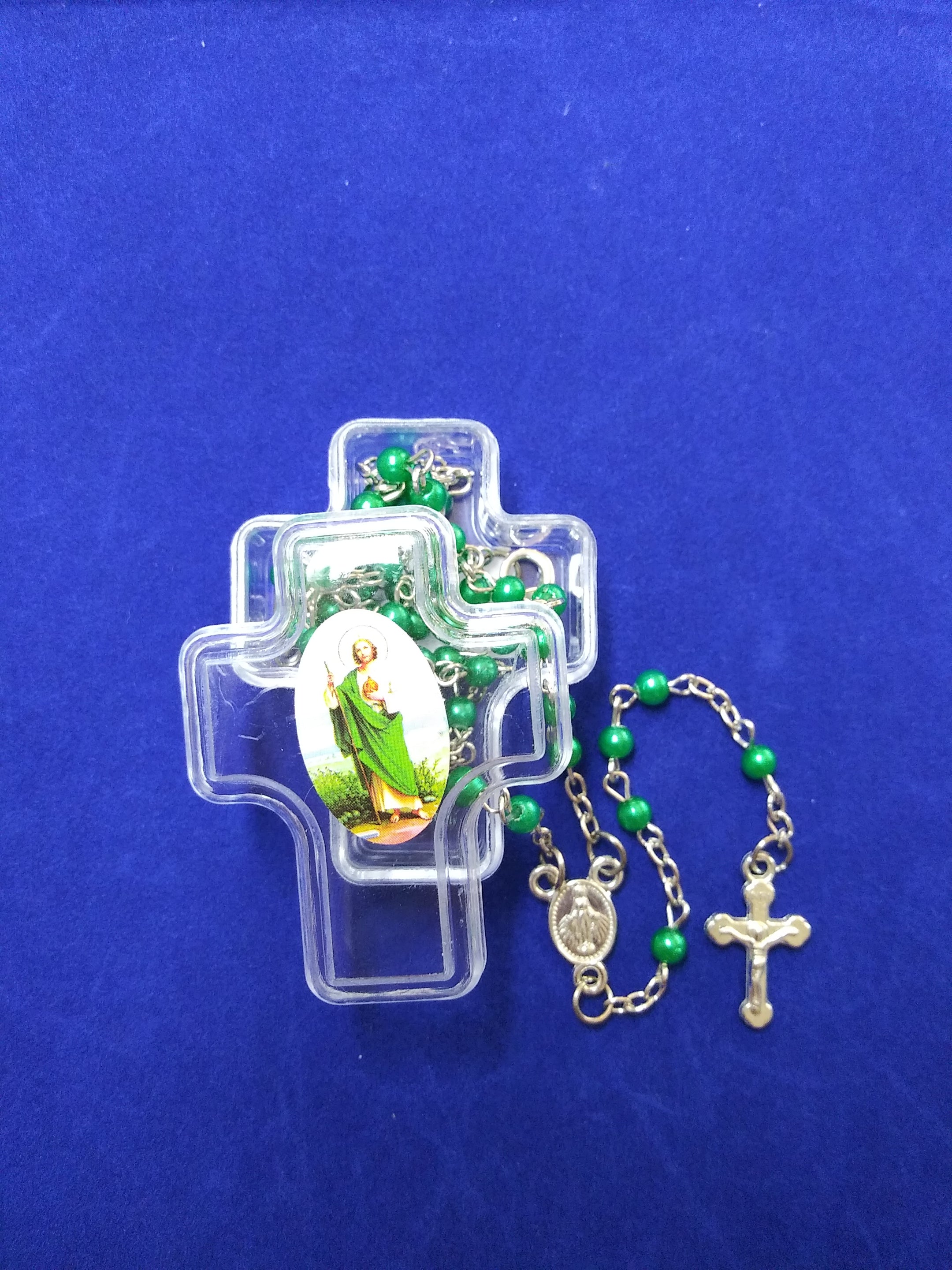 St.Jude Metalic Roasary
