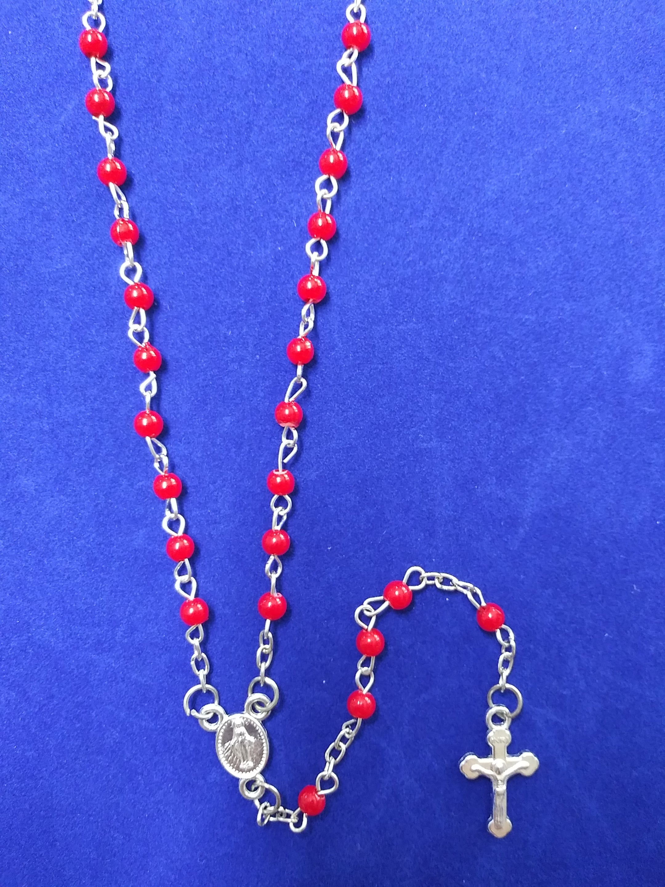 Our Lady Of Guadalupe Metallic Rosary