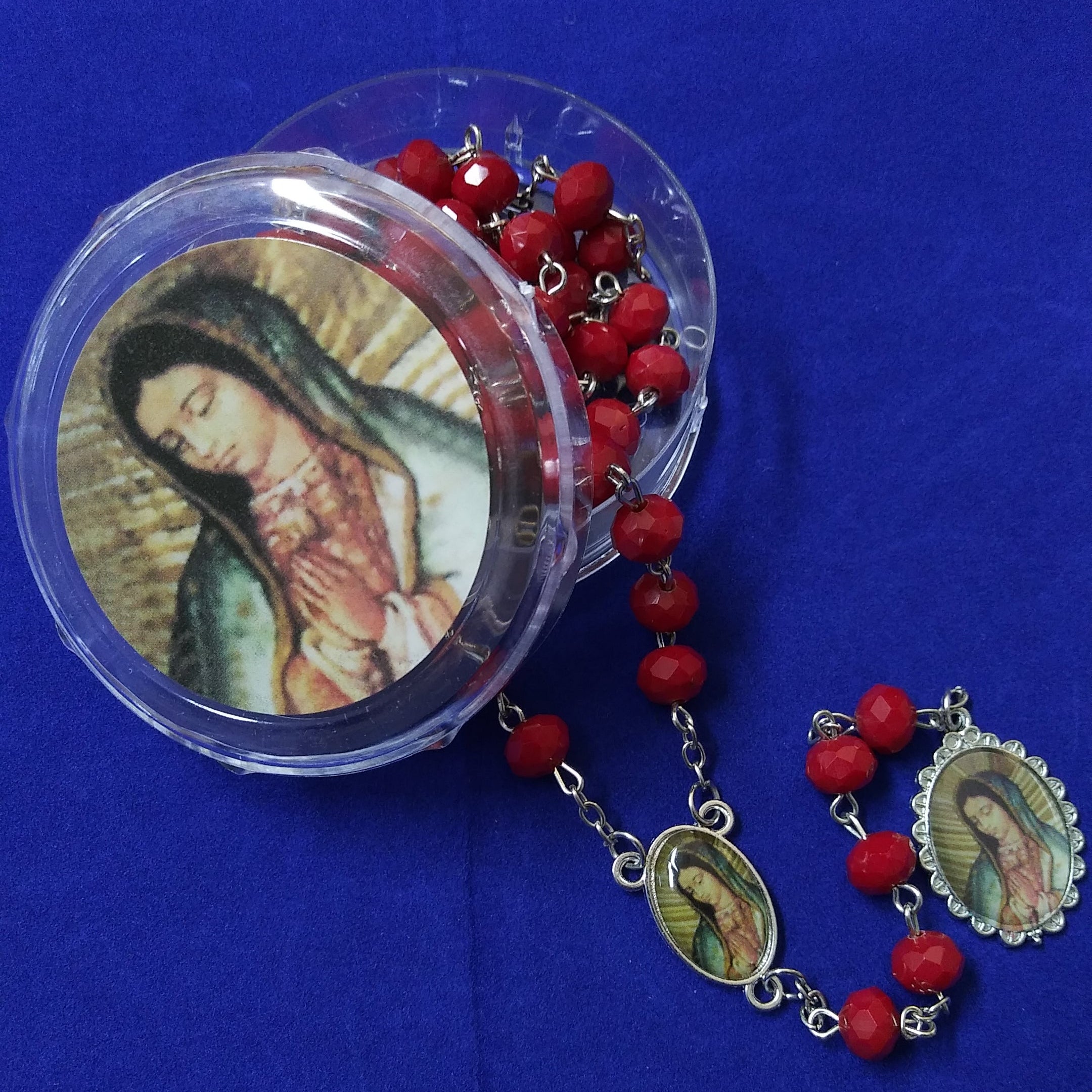 Our Lady Of Guadalupe Crystal Rosary