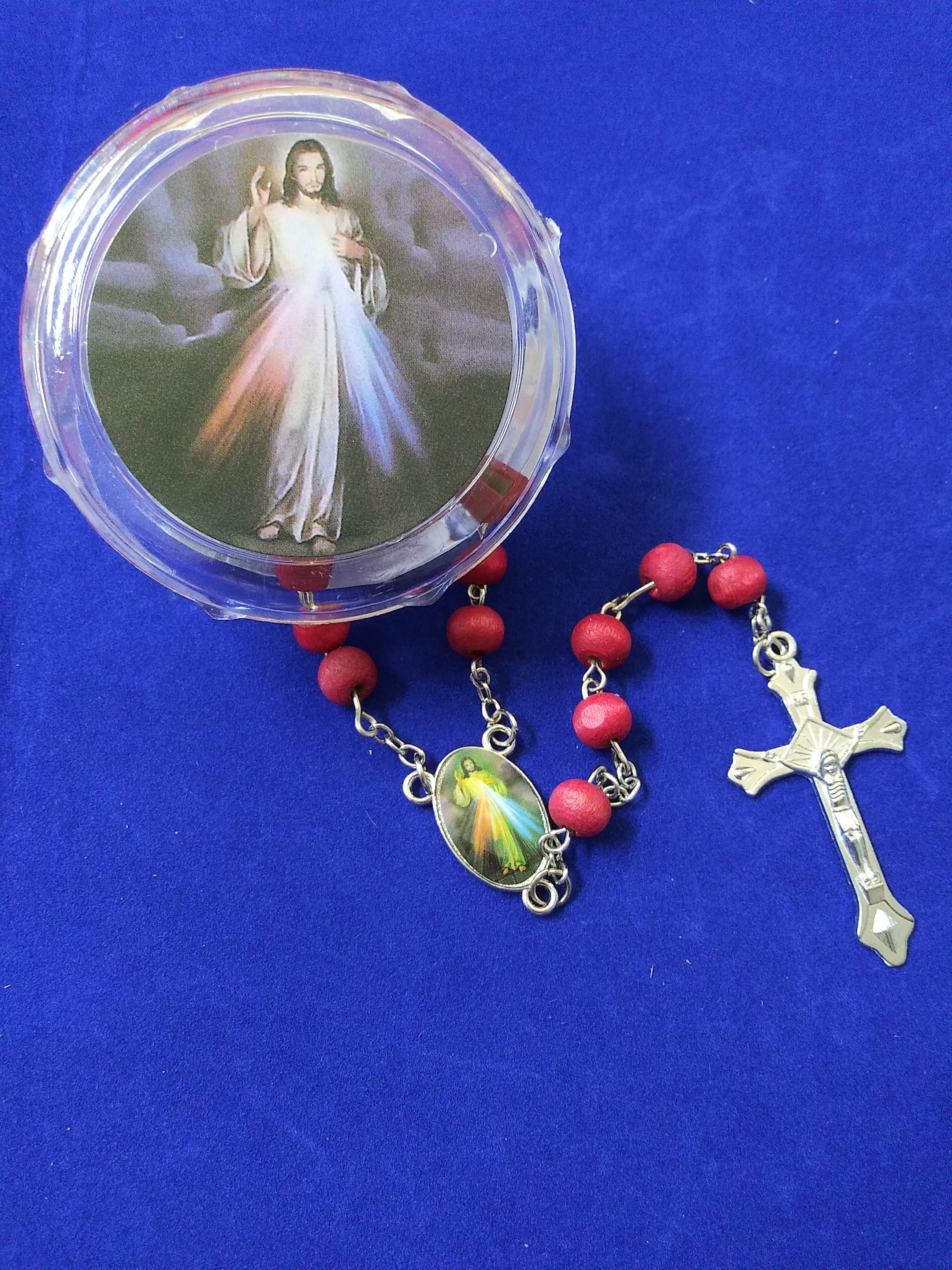 Divine Mercy Rose Scented Rosary