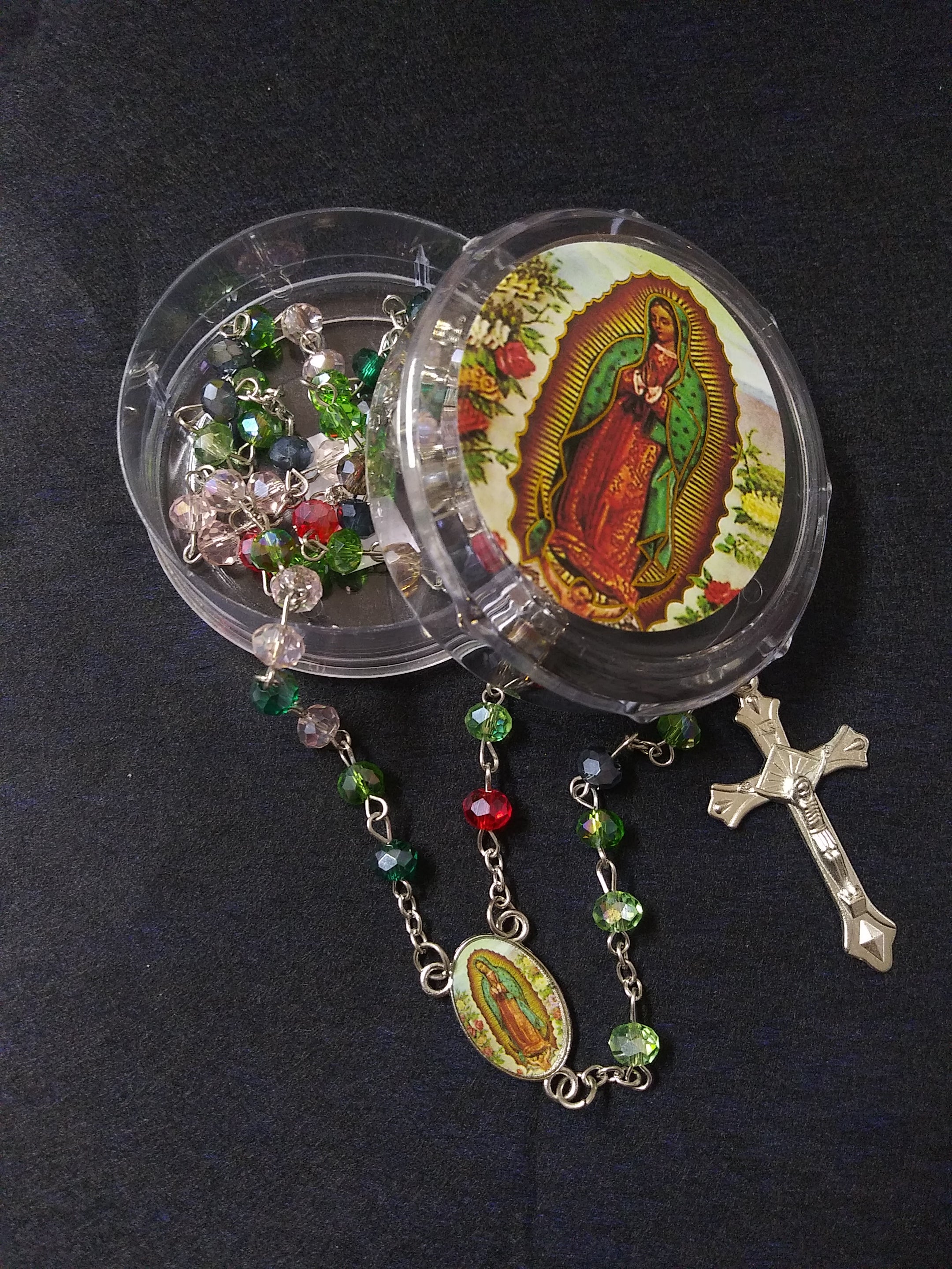 Crystal Rosary Various Color